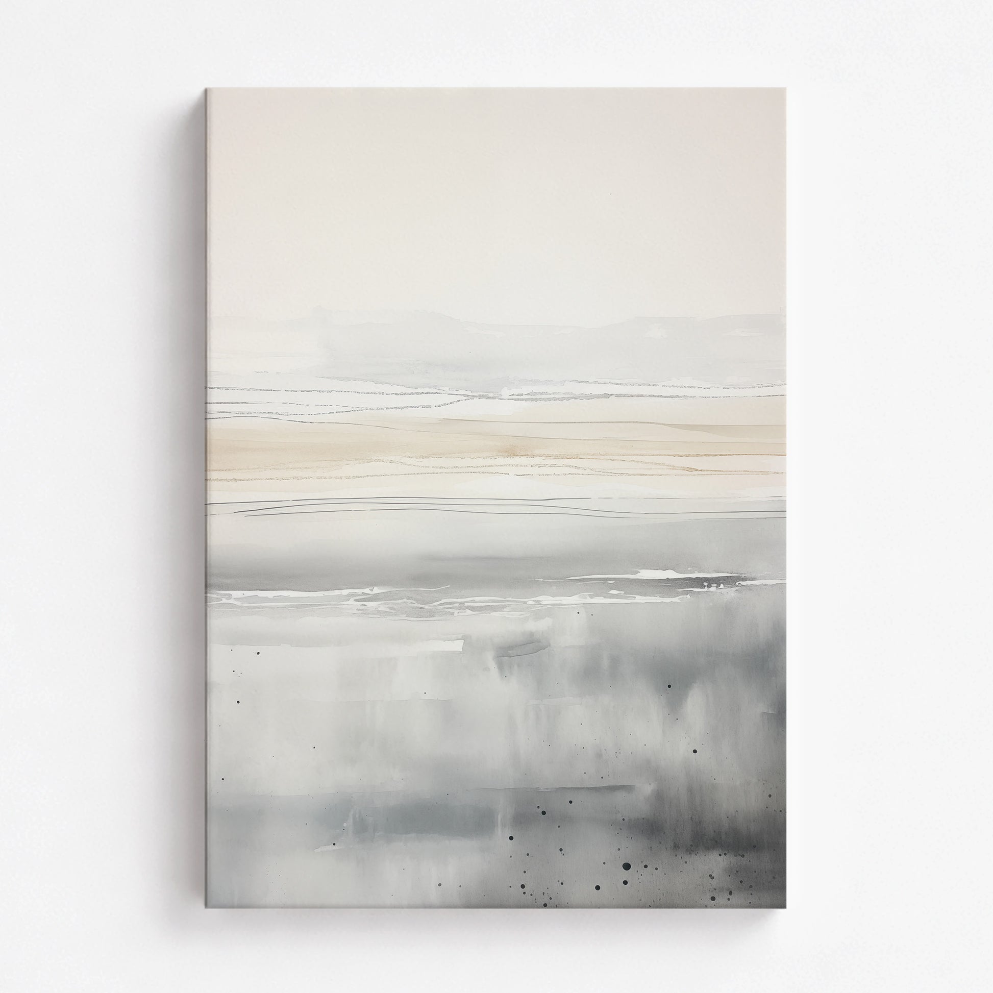 Marshland Horizon, 70x100cm Satin Canvas Poster