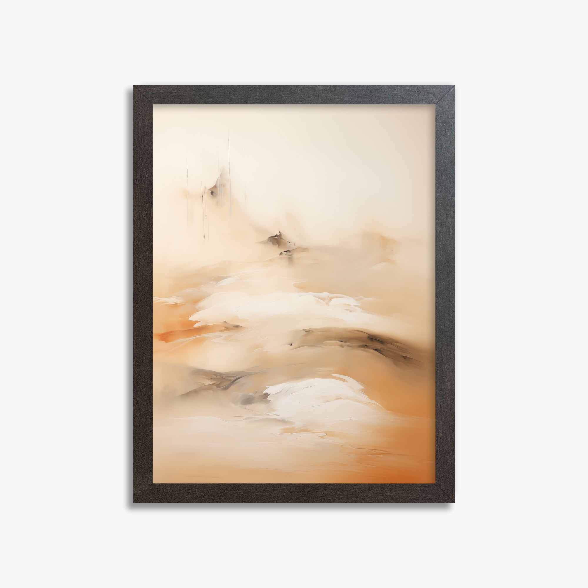 Field Of Whispers, 30x40cm Framed Poster With Espresso Frame