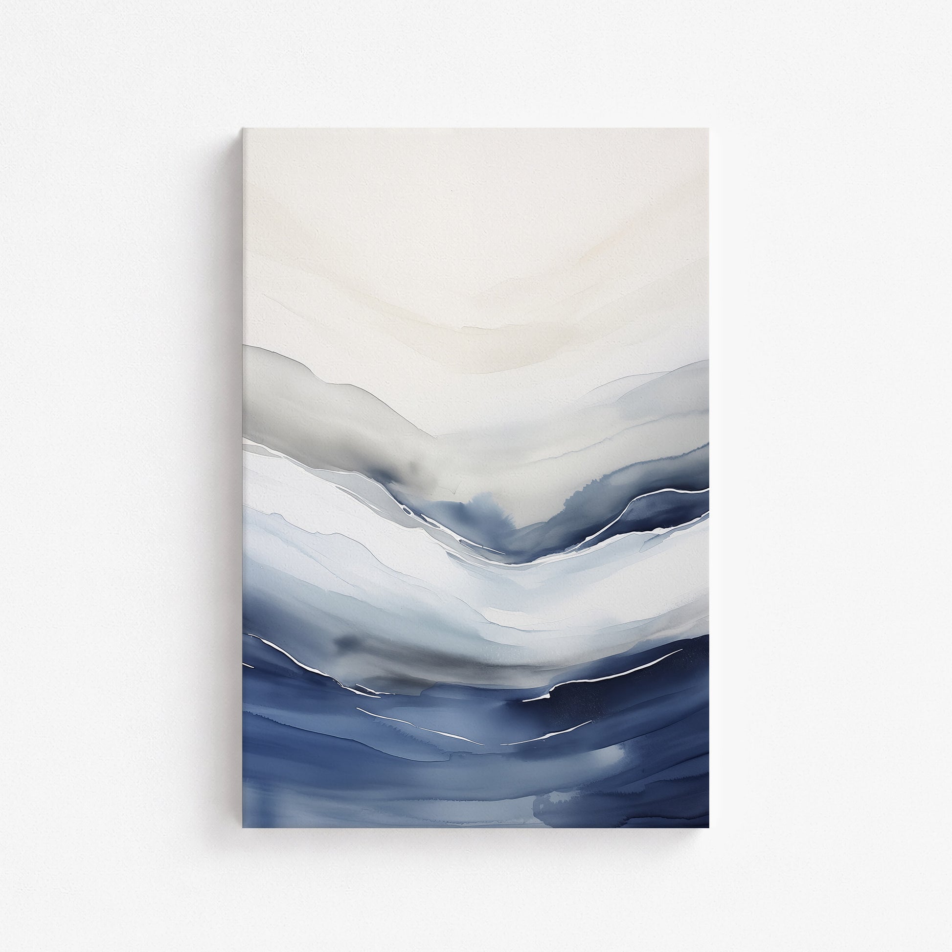 Serene Tides, 61x91cm Satin Canvas Poster