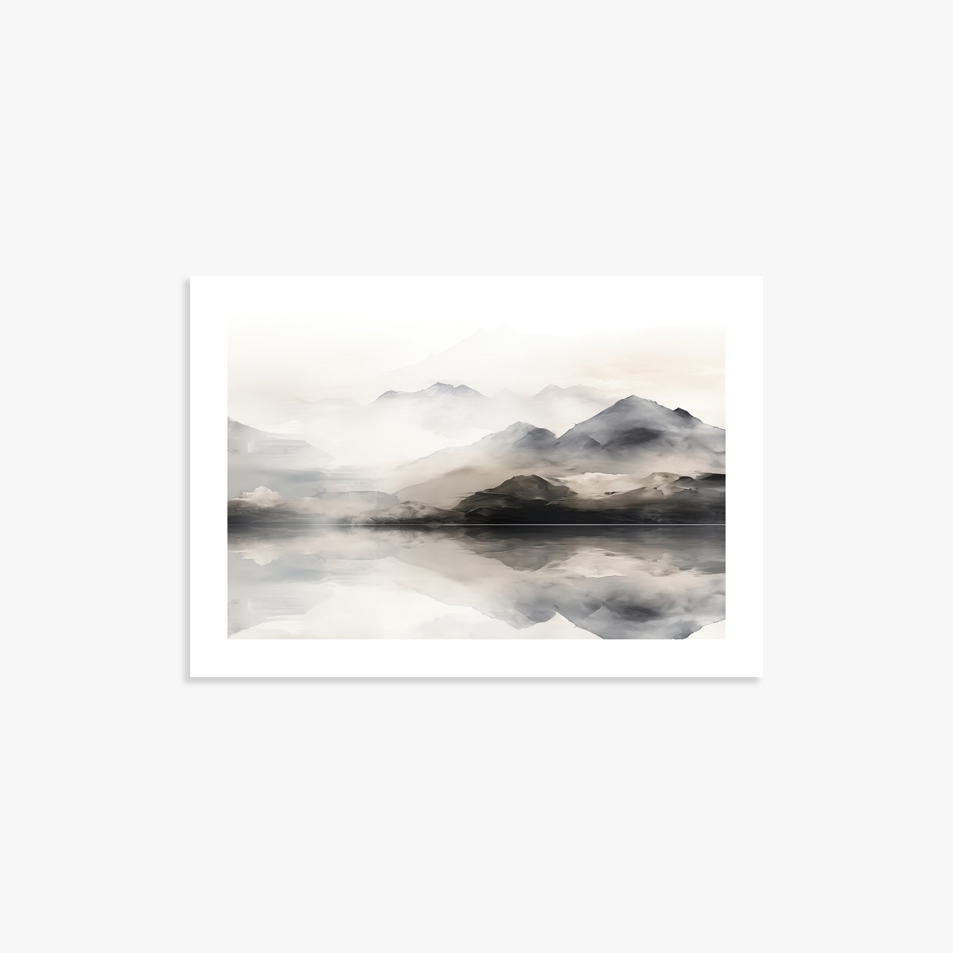 Twin Peaks Mirror, 21x30cm Poster Unframed