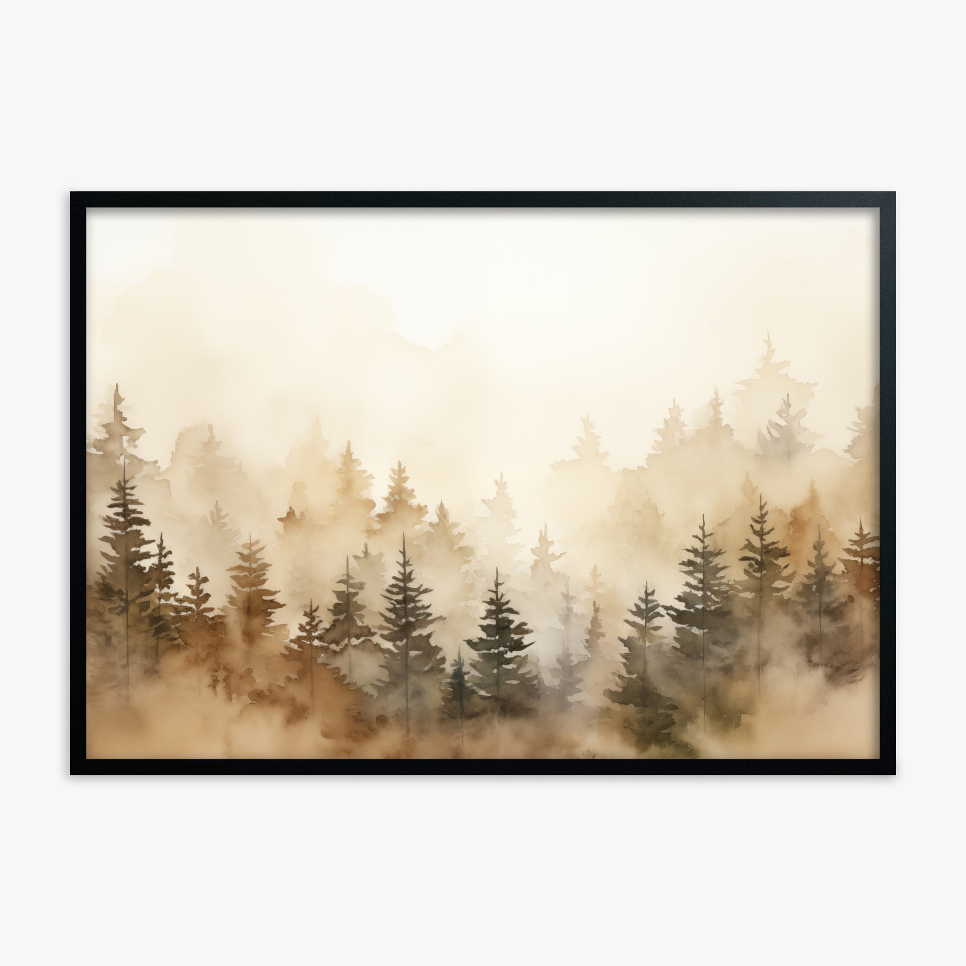 Golden Sylva, Black Framed Poster With Black Frame