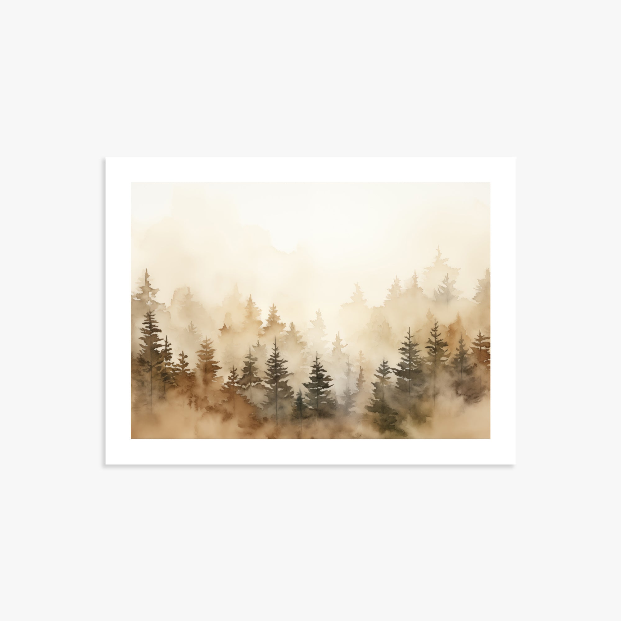 Golden Sylva, 30x40cm Printed Poster