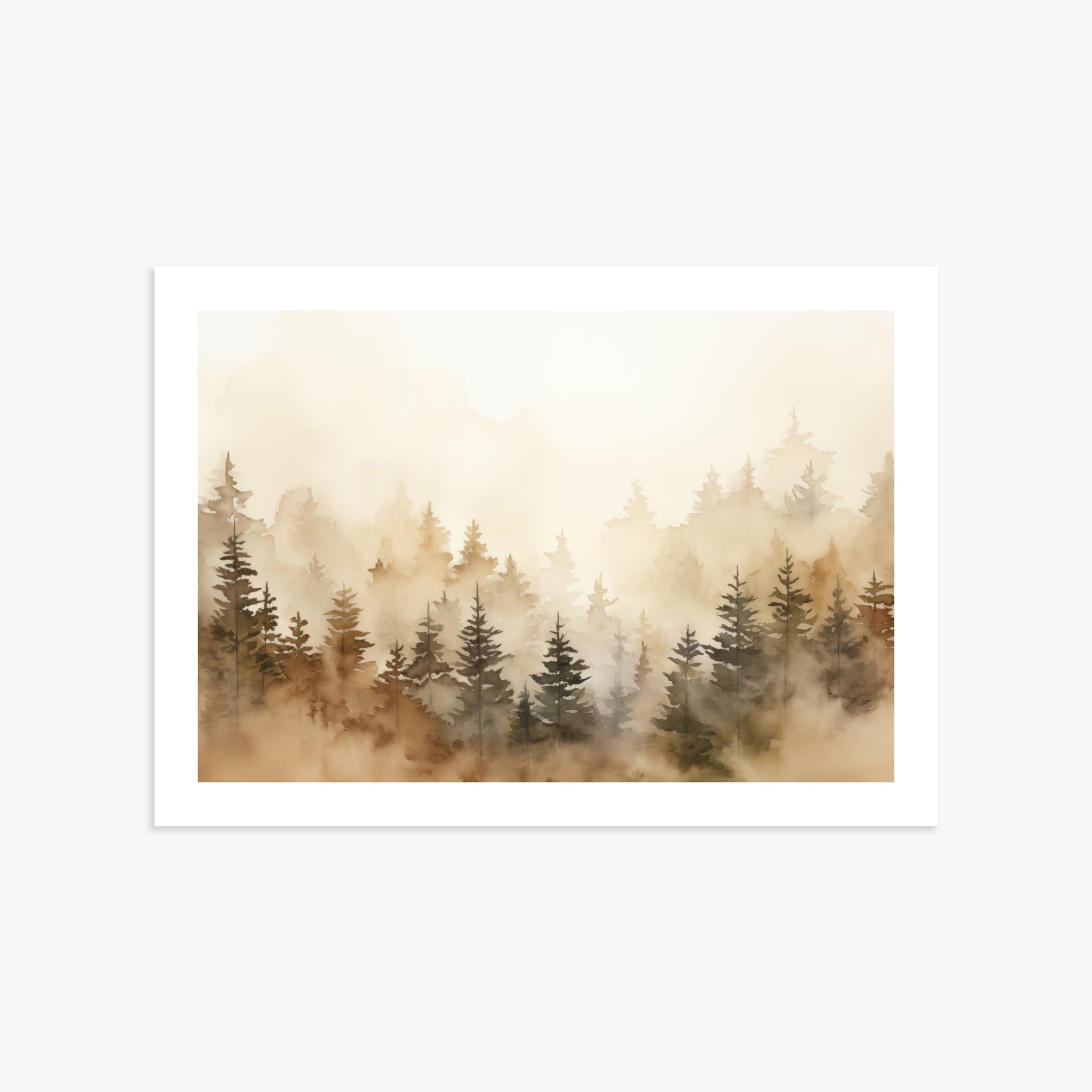 Golden Sylva, 50x70cm Printed Poster