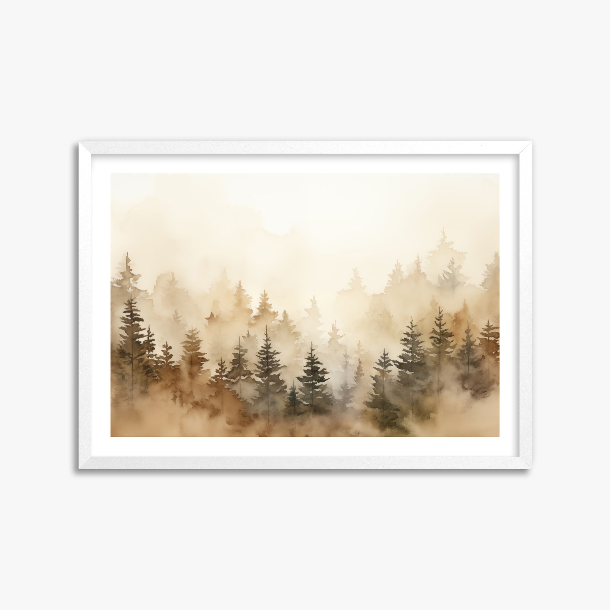 Golden Sylva, 50x70cm Whitek Framed Art Reproduction
