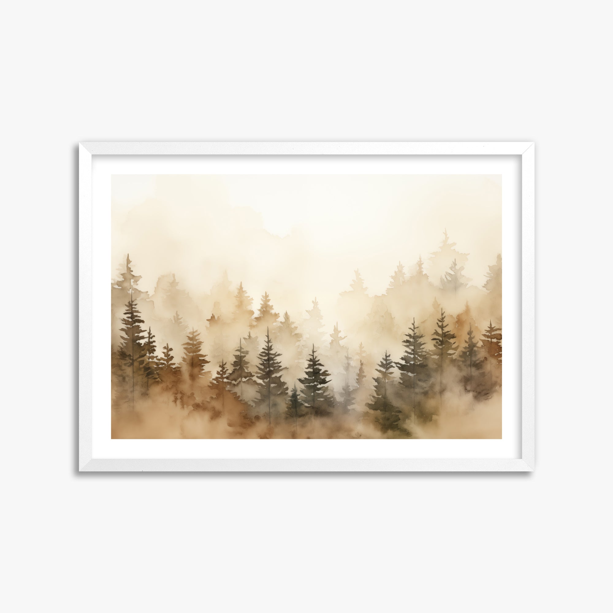 Golden Sylva, 50x70cm Whitek Framed Art Reproduction