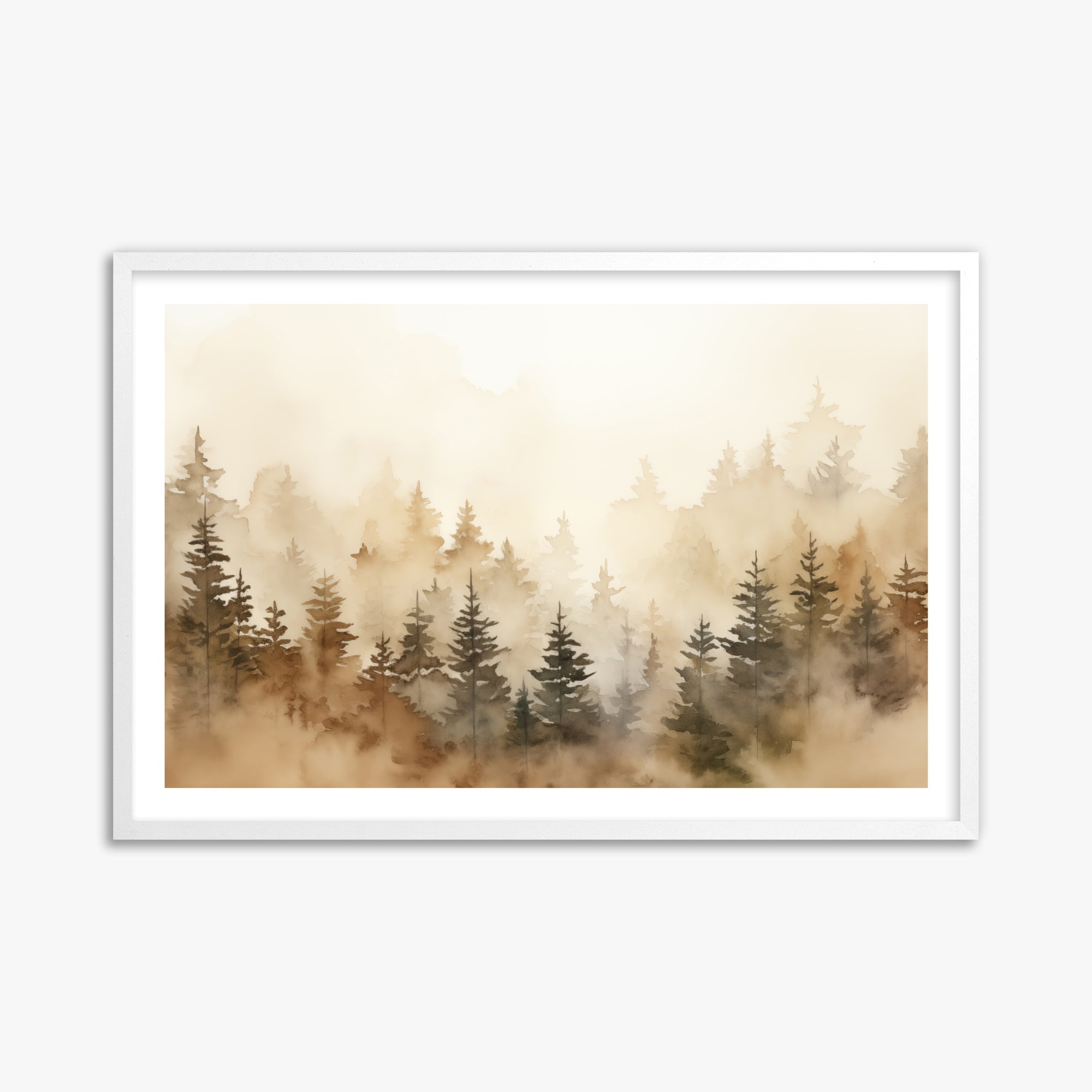 Golden Sylva, 61x91cm Whitek Framed Art Reproduction