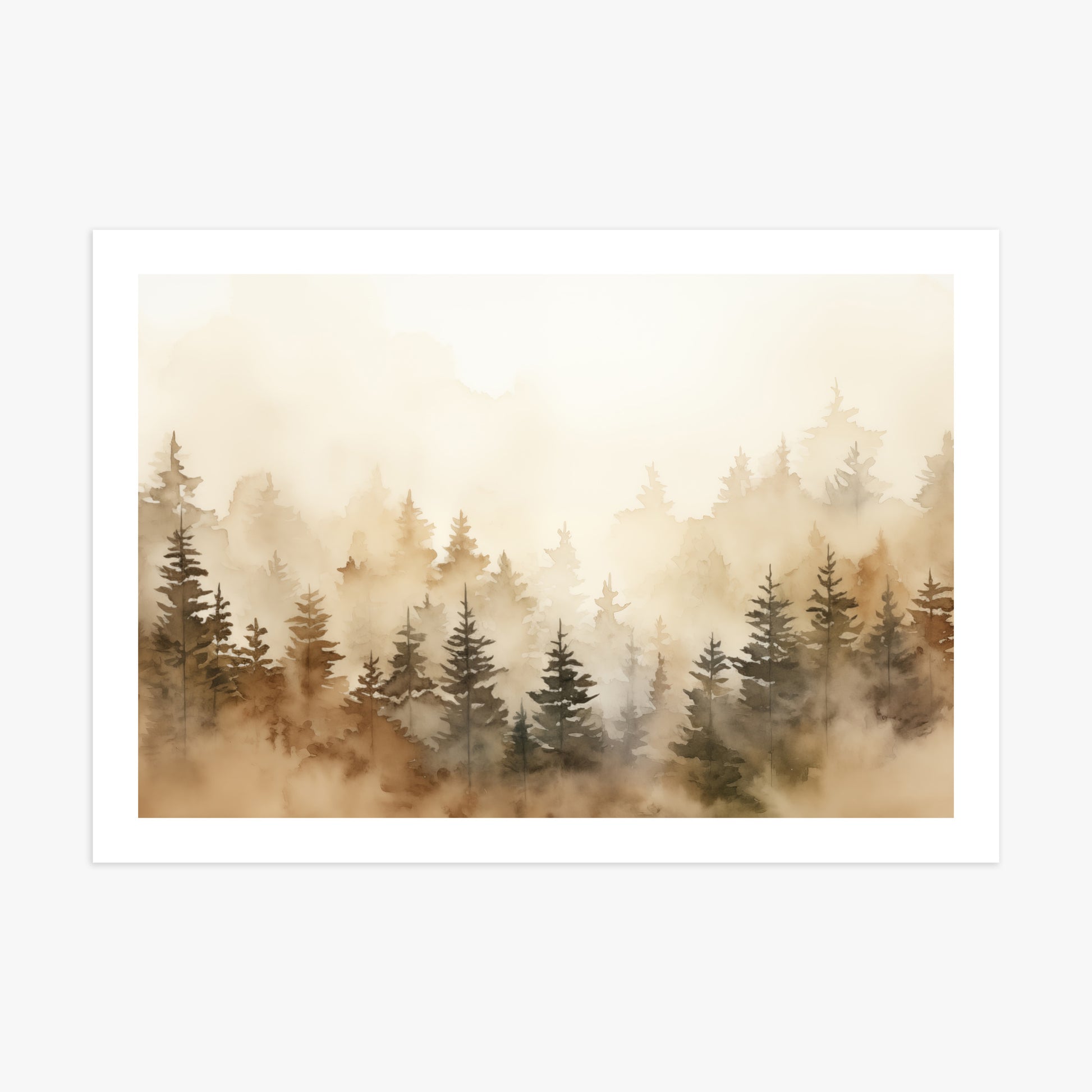 Golden Sylva, 70x100cm Printed Poster