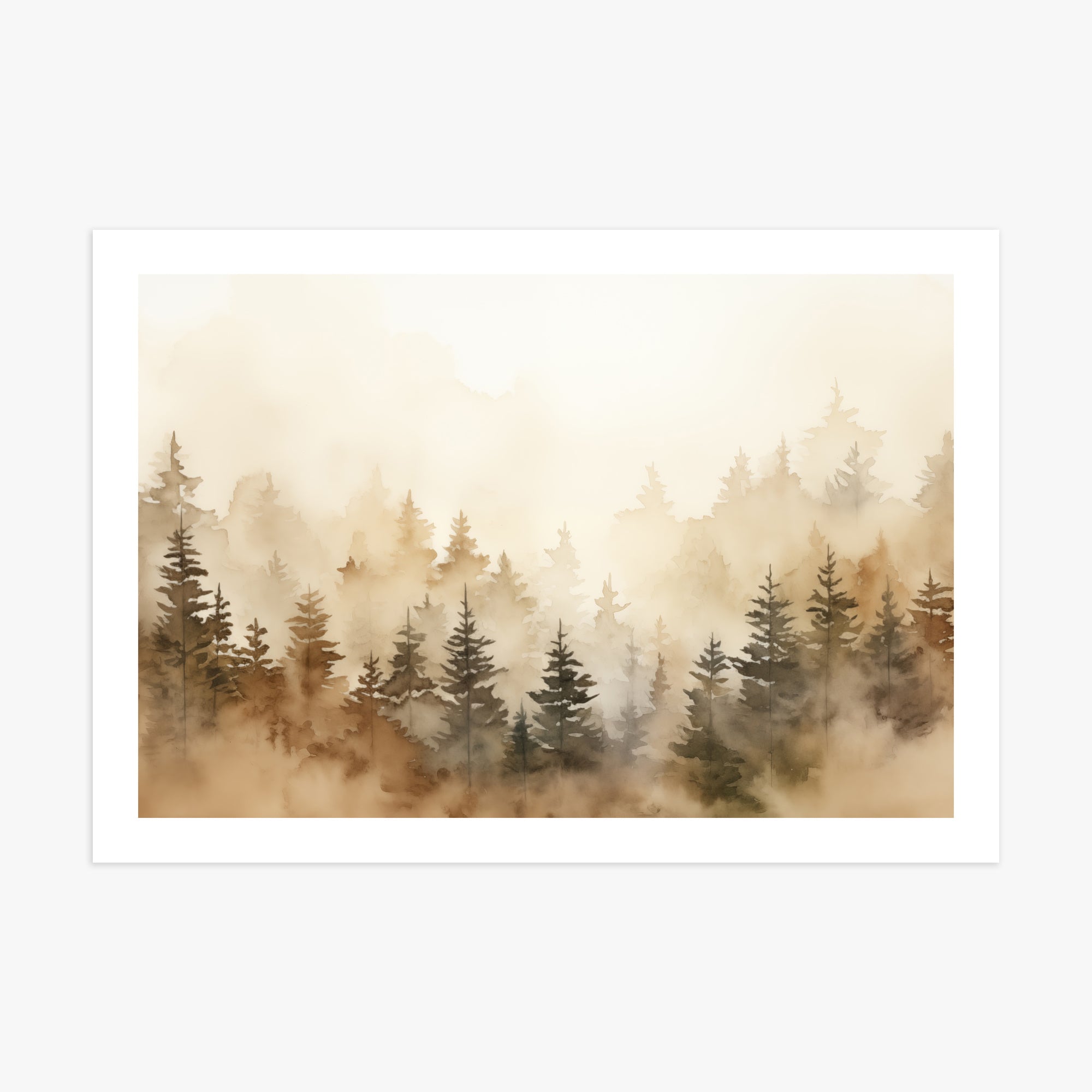 Golden Sylva, 70x100cm Printed Poster