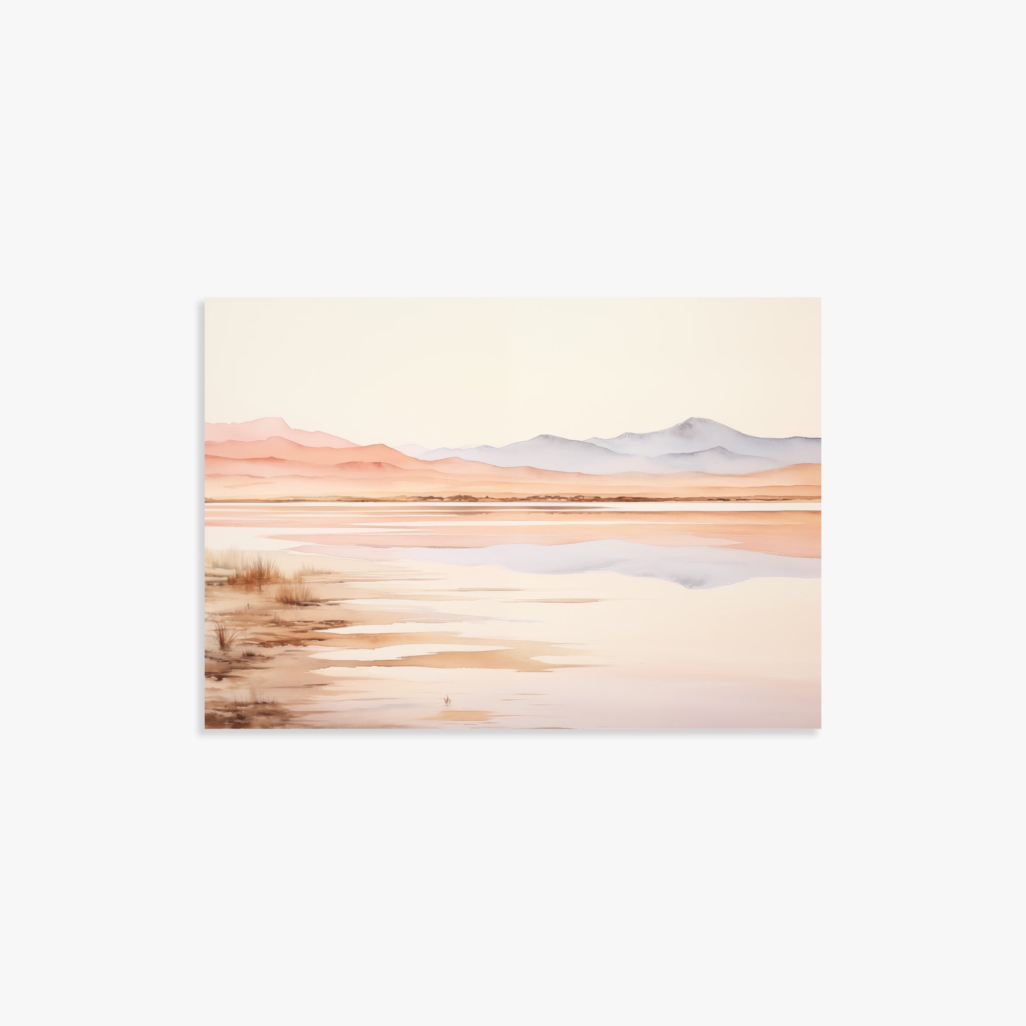 Desert Mirage Dawn, 21x30cm Poster Unframed