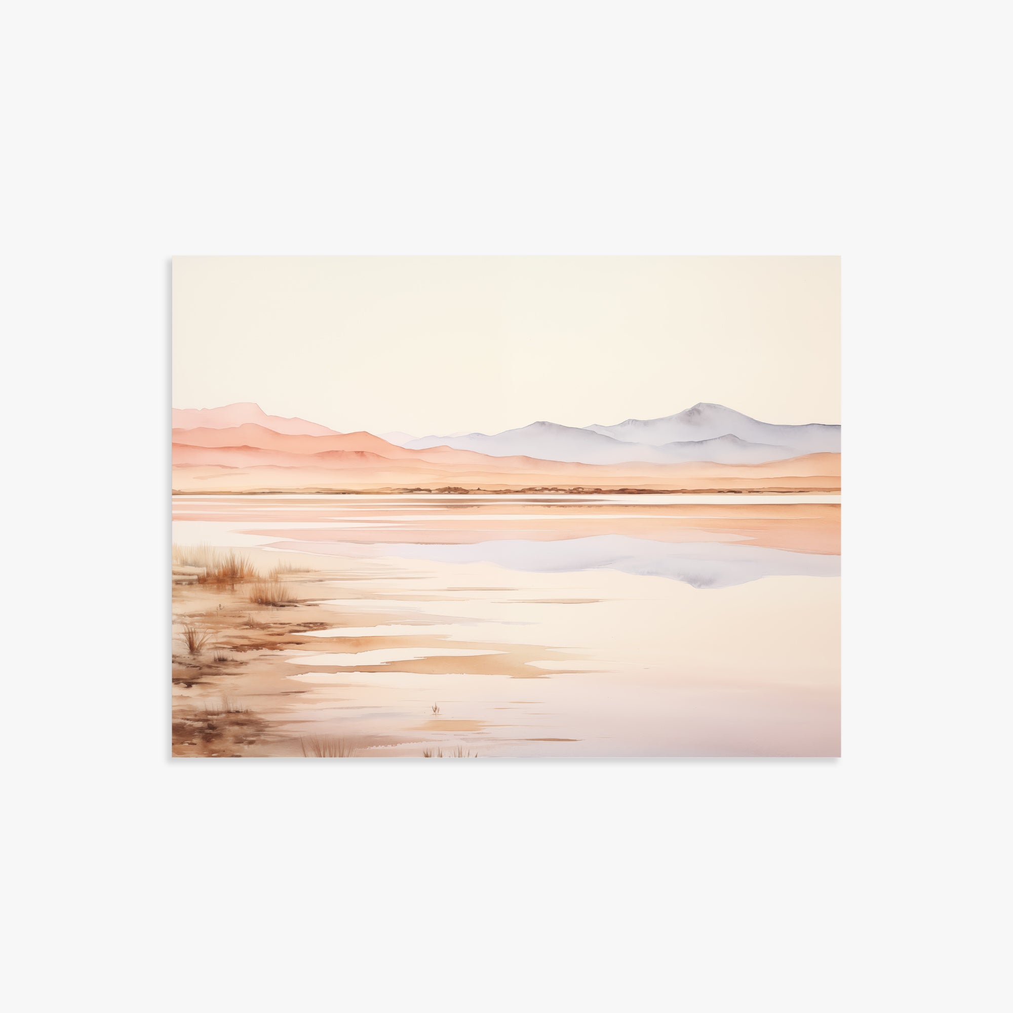 Desert Mirage Dawn, 30x40cm Poster Unframed