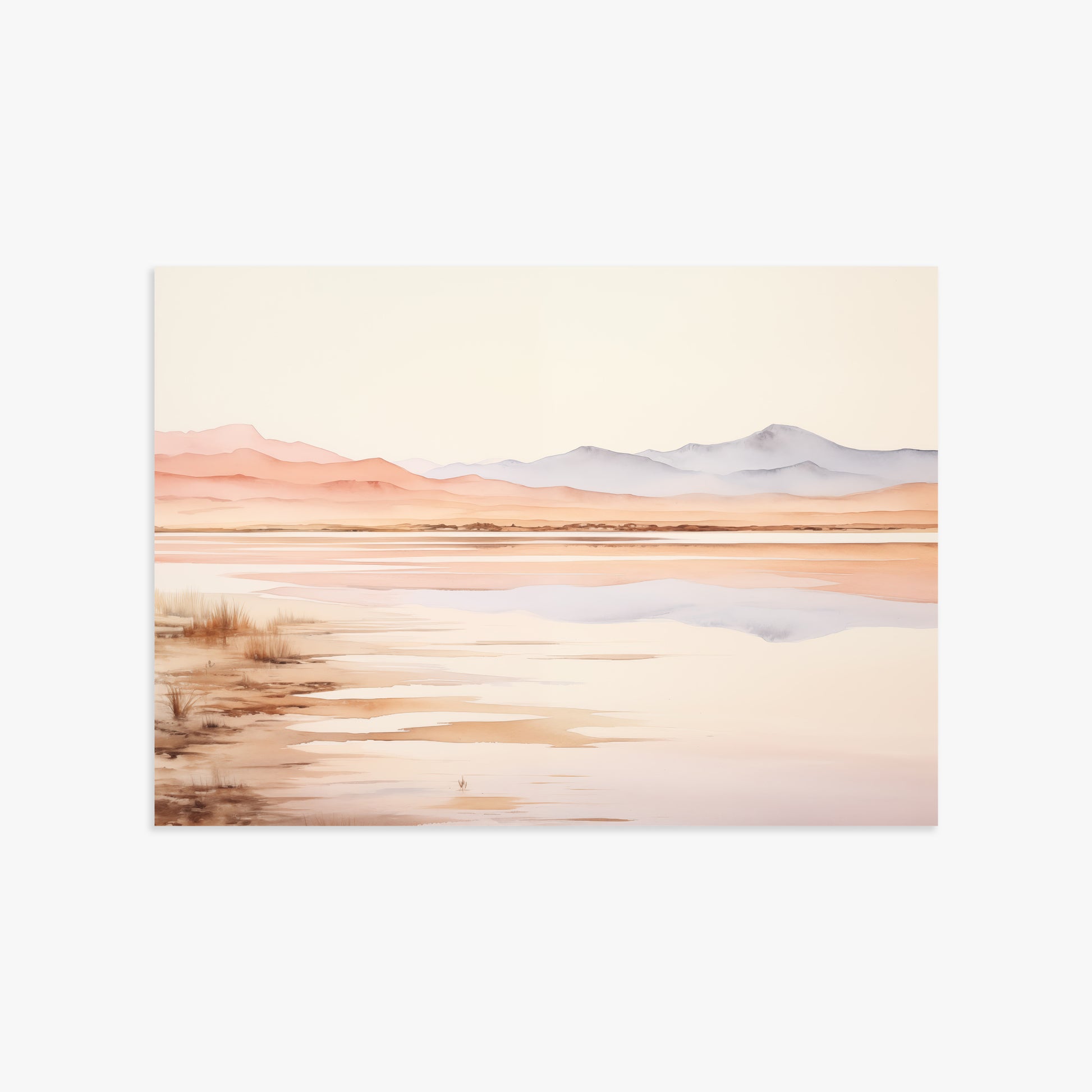 Desert Mirage Dawn, 50x70cm Poster Unframed