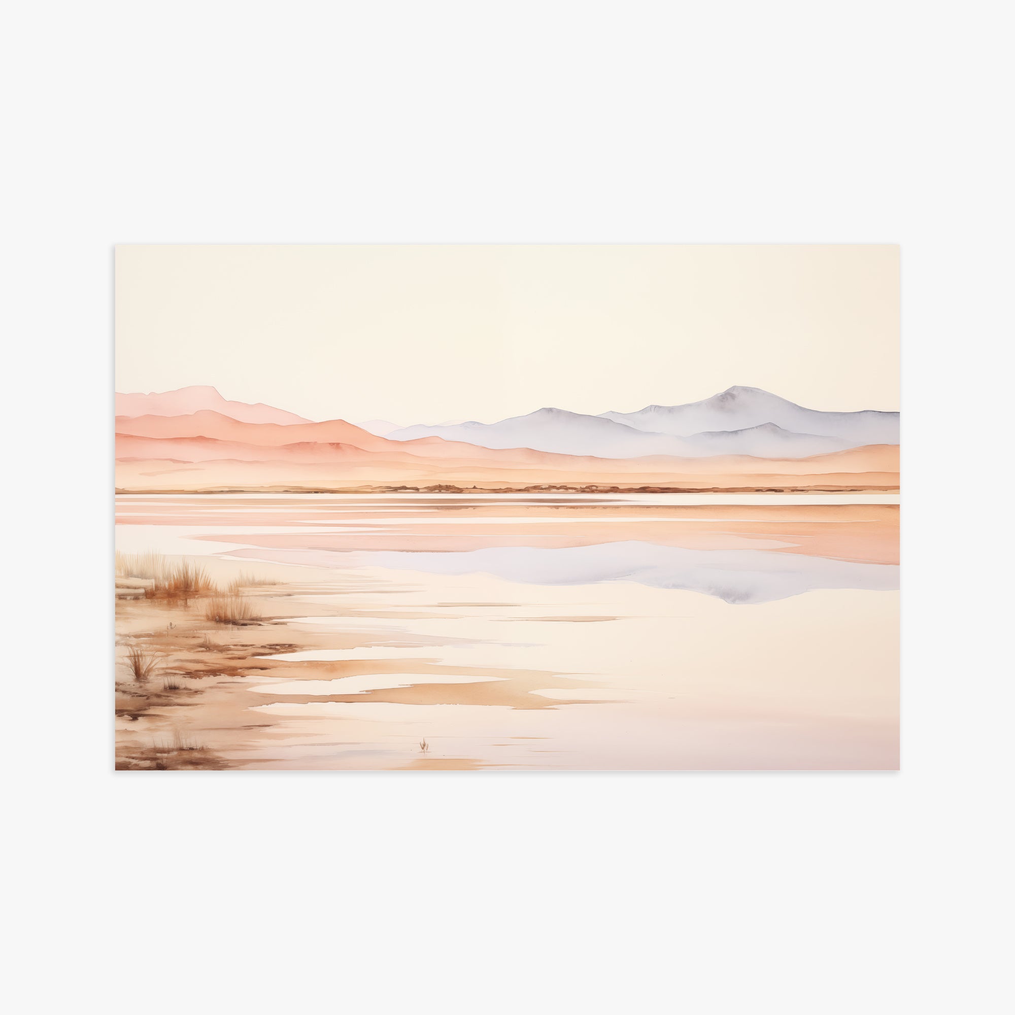 Desert Mirage Dawn, 61x91cm Poster Unframed