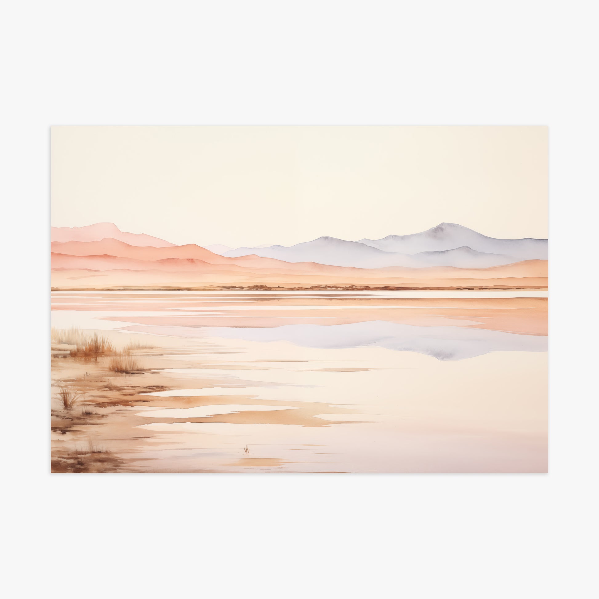 Desert Mirage Dawn, 70x100cm Poster Unframed