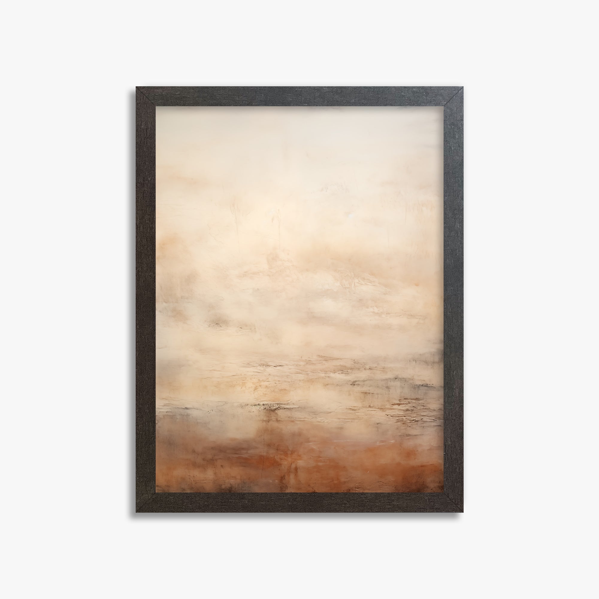 Silent Expanse, 30x40cm Framed Poster With Espresso Frame