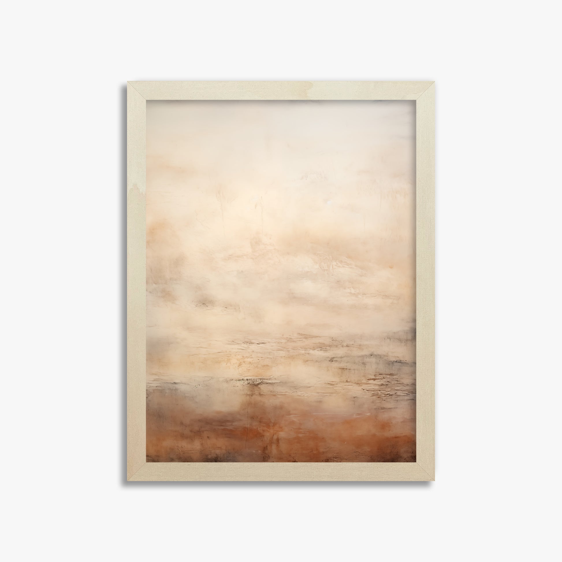 Silent Expanse, 30x40cm Framed Poster With Lime Wood Frame