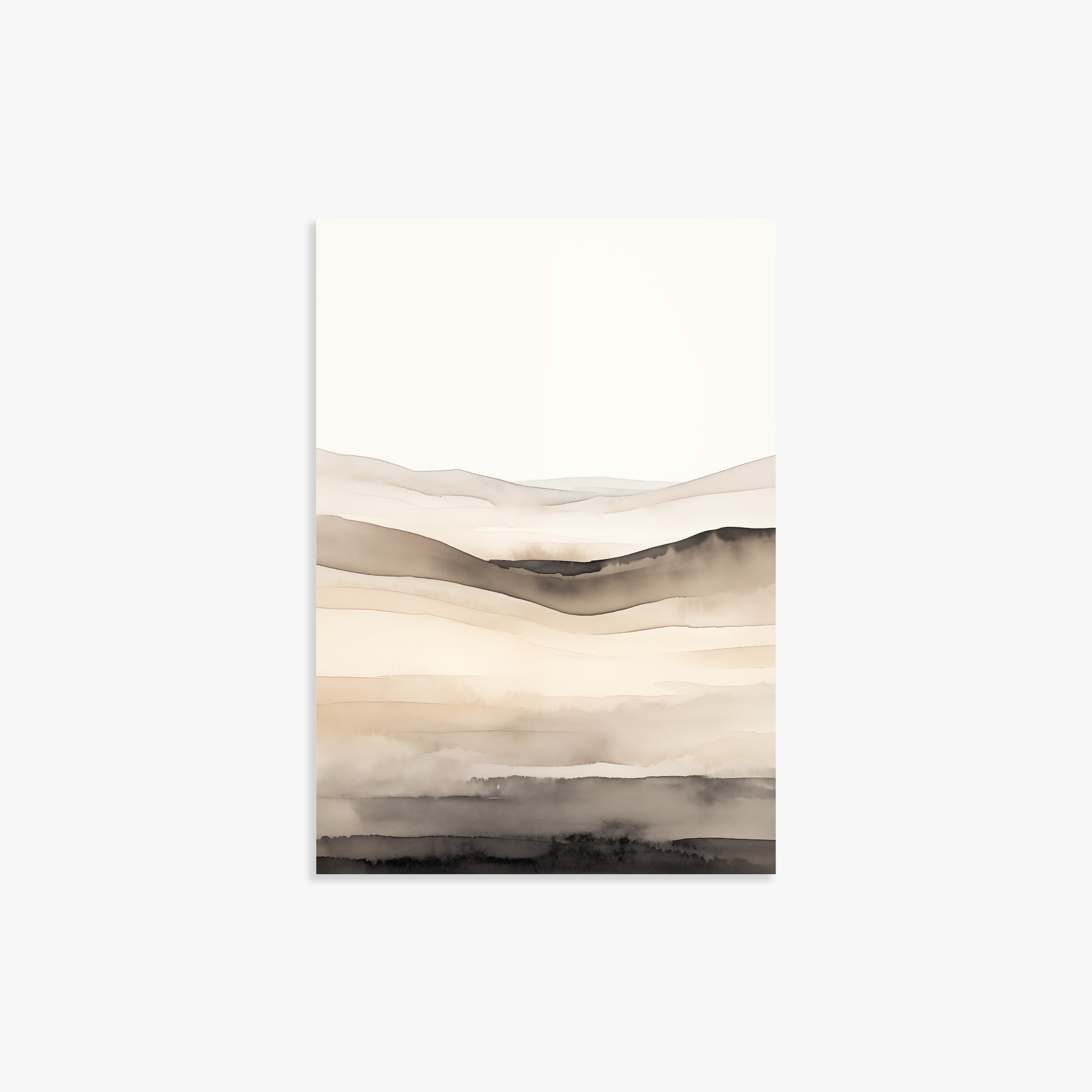 Horizonal Echo, 21x30cm Poster Unframed