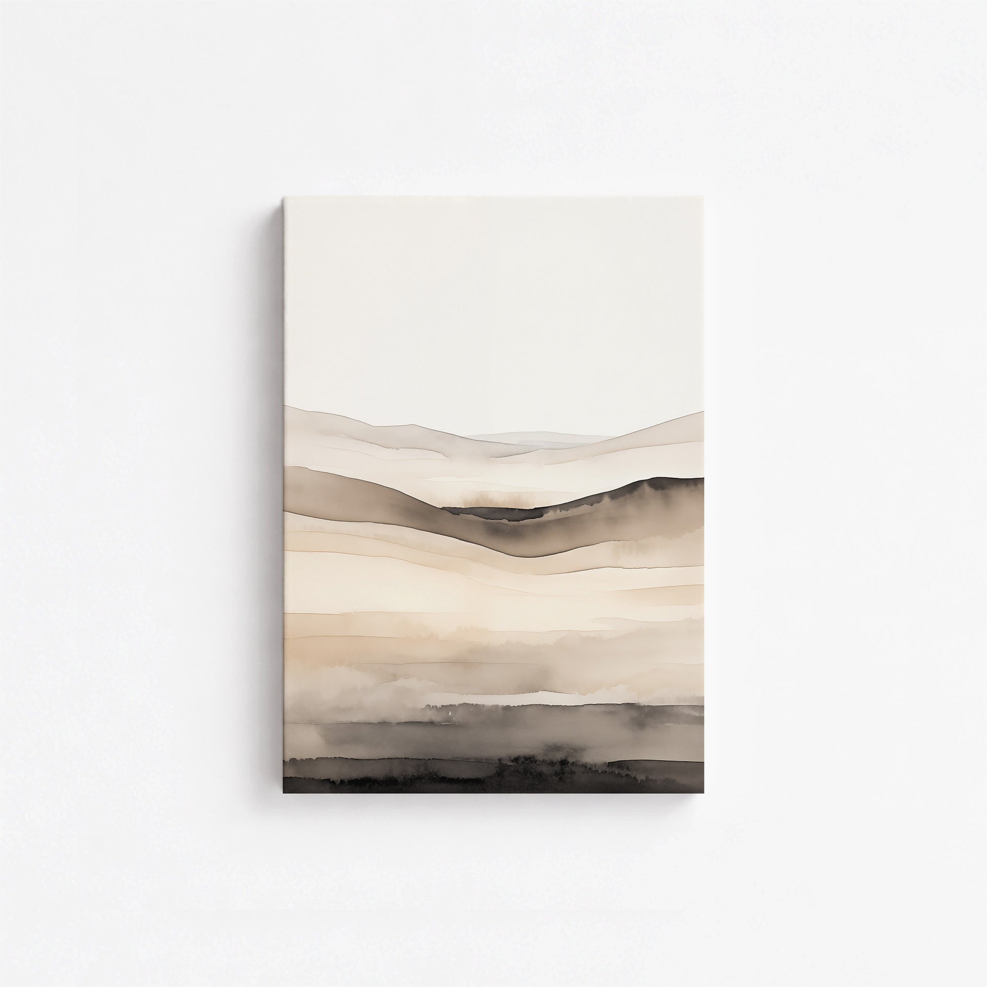 Horizonal Echo, 21x30cm Satin Canvas Poster