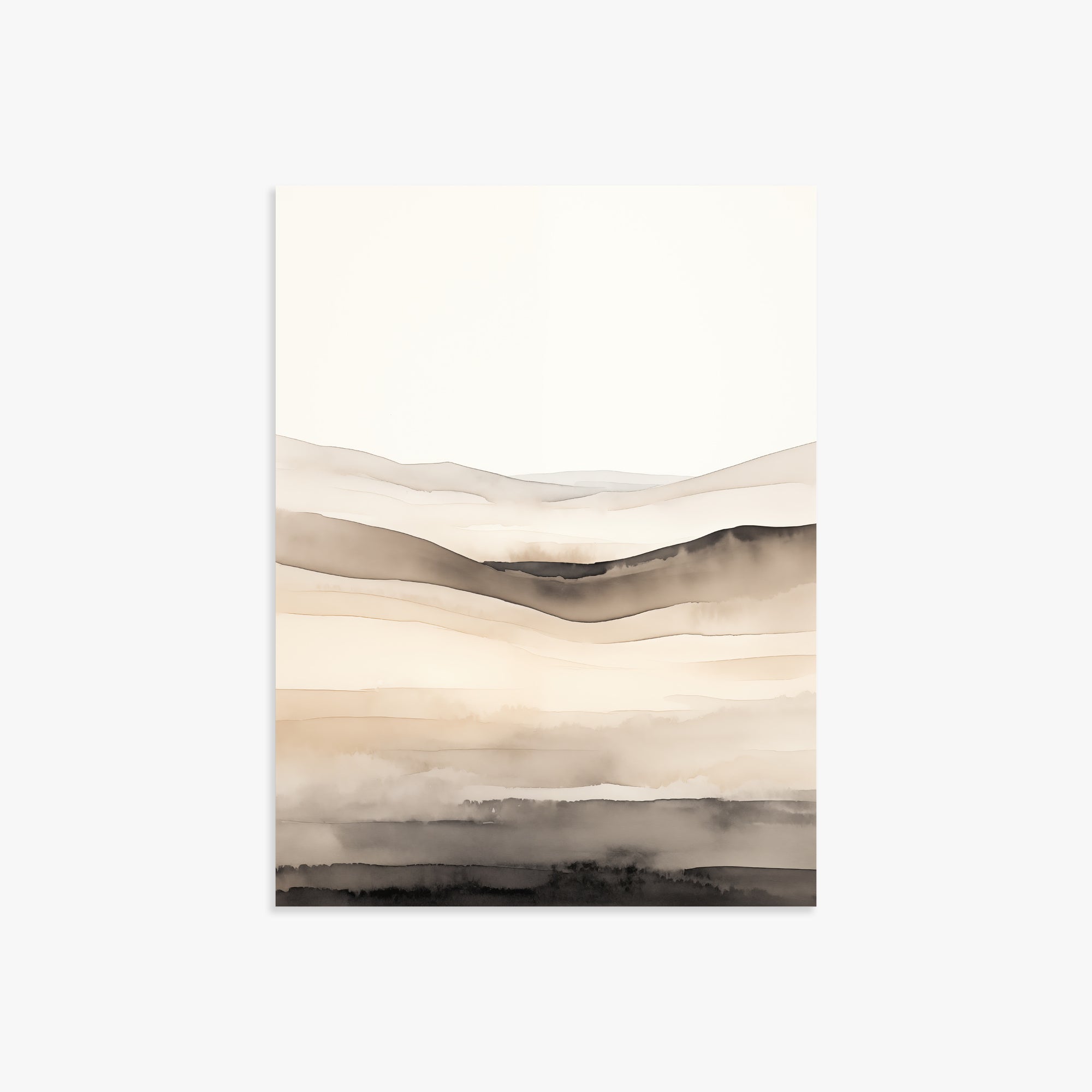 Horizonal Echo, 30x40cm Poster Unframed