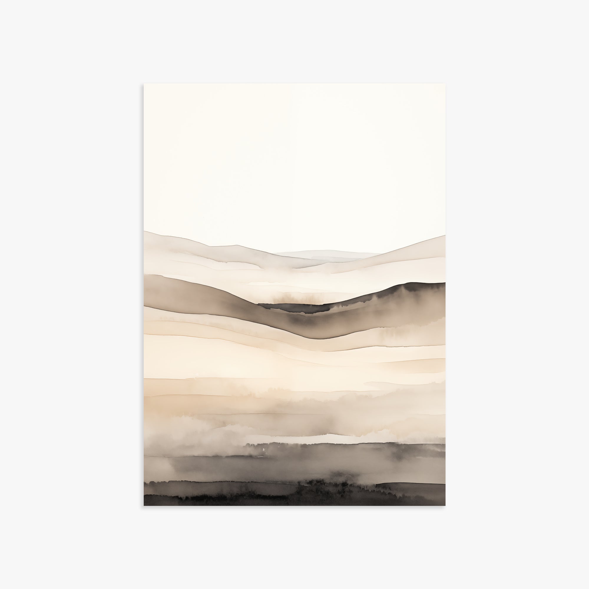 Horizonal Echo, 50x70cm Poster Unframed