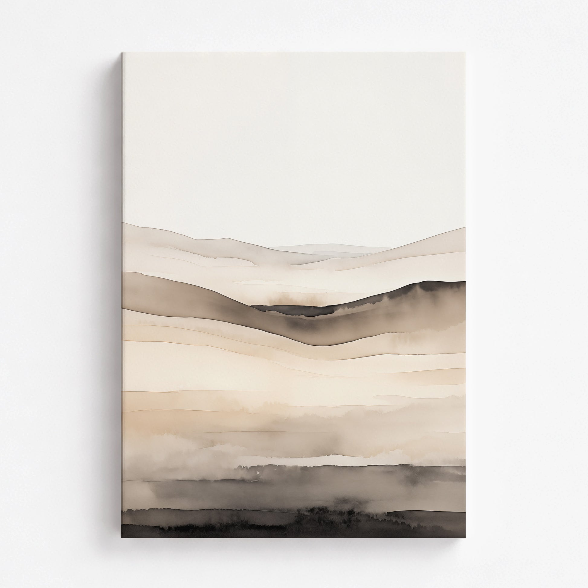 Horizonal Echo, 70x100cm Satin Canvas Poster
