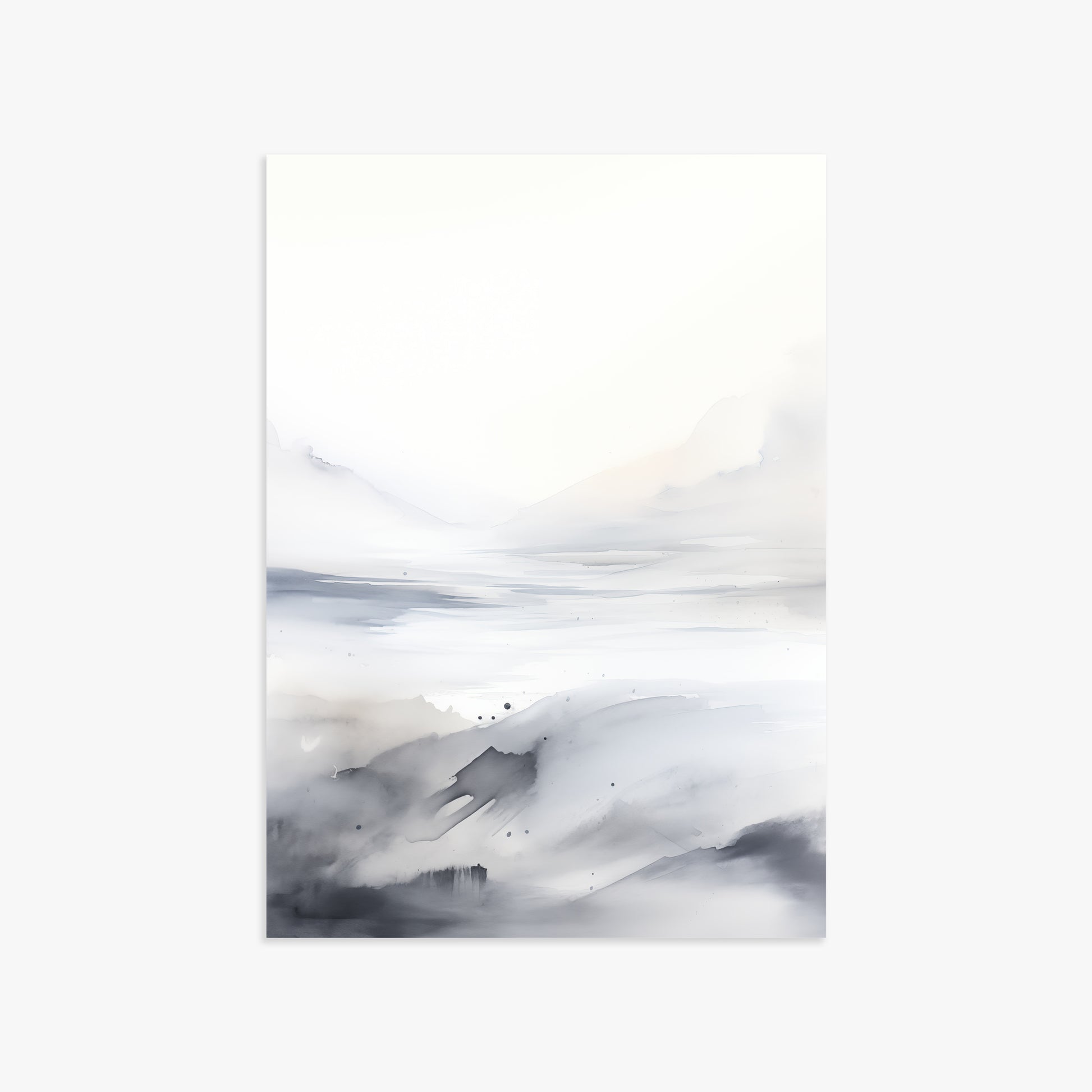 Misty Horizon Whisper, 50x70cm Poster Unframed