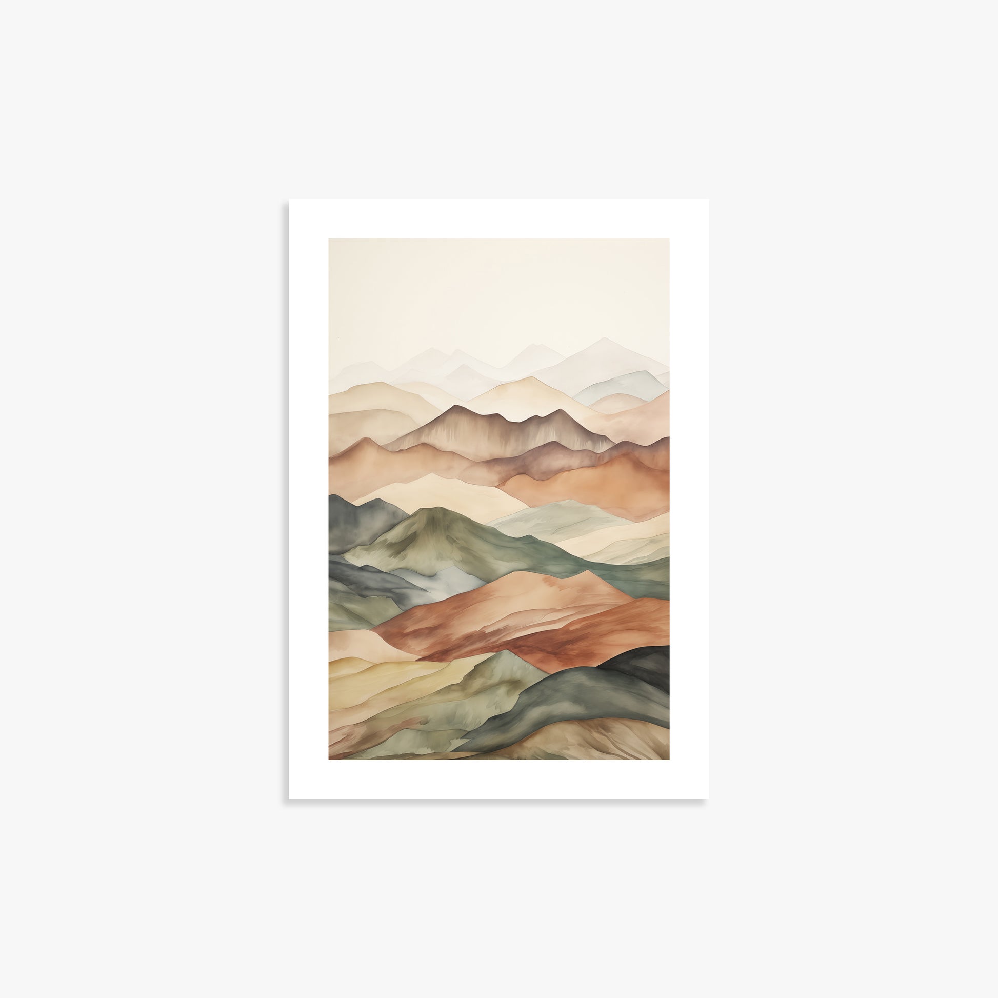Serene Horizons, 21x30cm Printed Poster