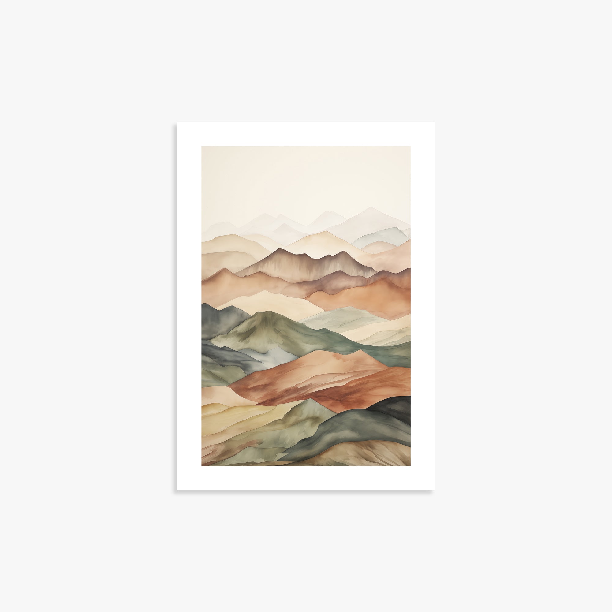 Serene Horizons, 21x30cm Printed Poster