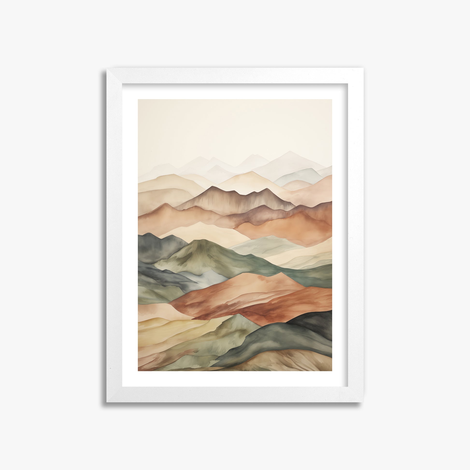 Serene Horizons, 30x40cm Whitek Framed Art Reproduction