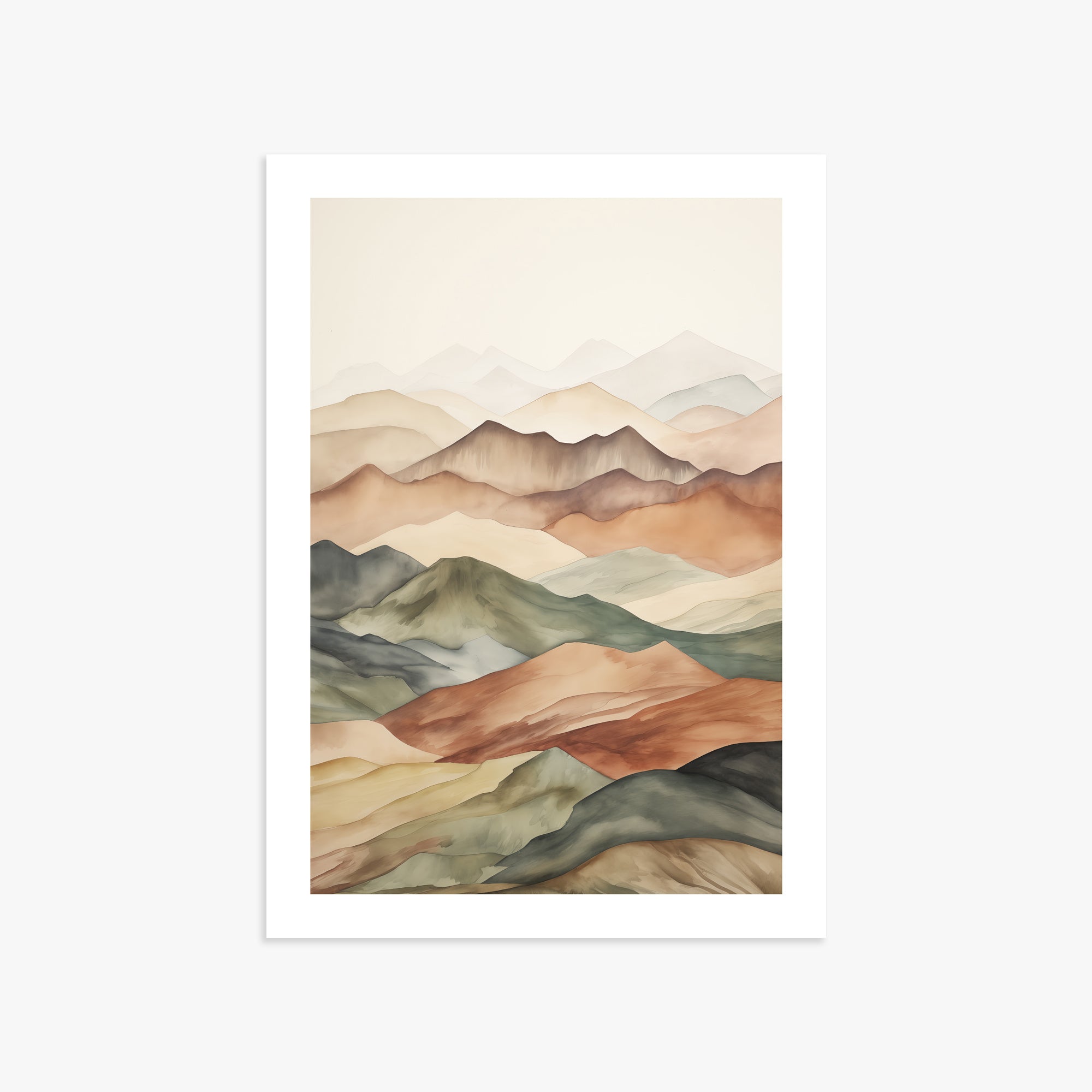 Serene Horizons, 50x70cm Printed Poster