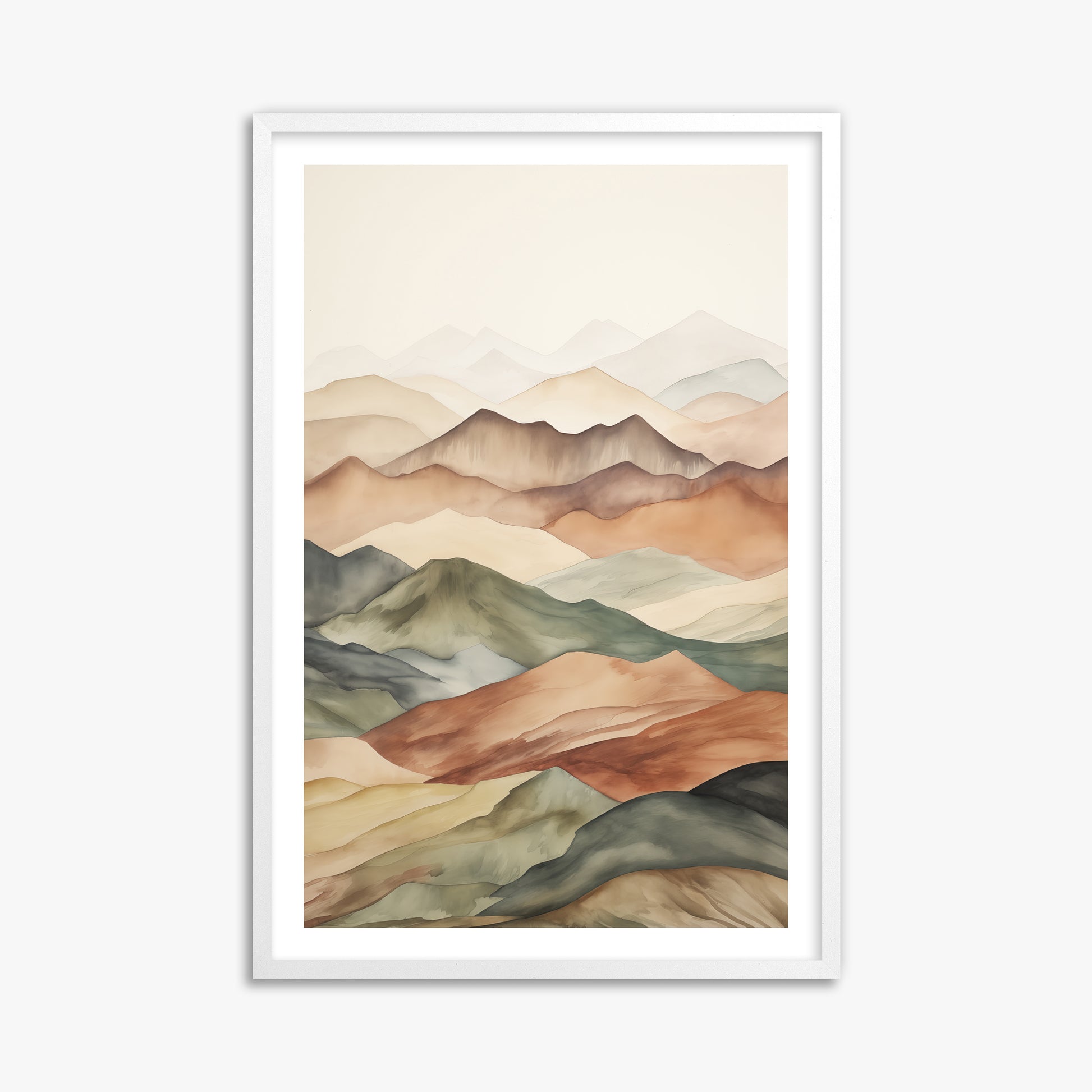Serene Horizons, 61x91cm Whitek Framed Art Reproduction