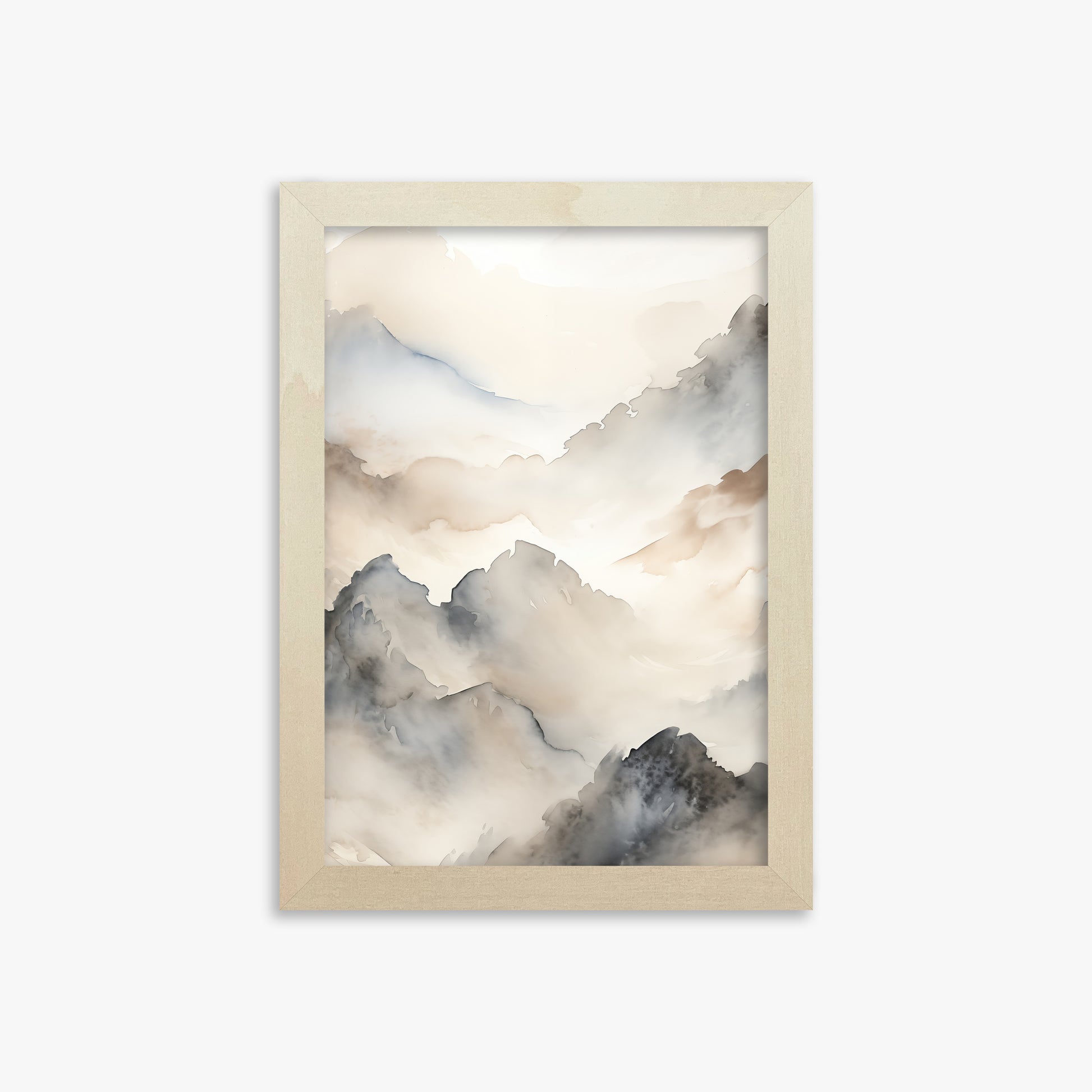 Amber Pass, 21x30cm Framed Poster With Lime Wood Frame