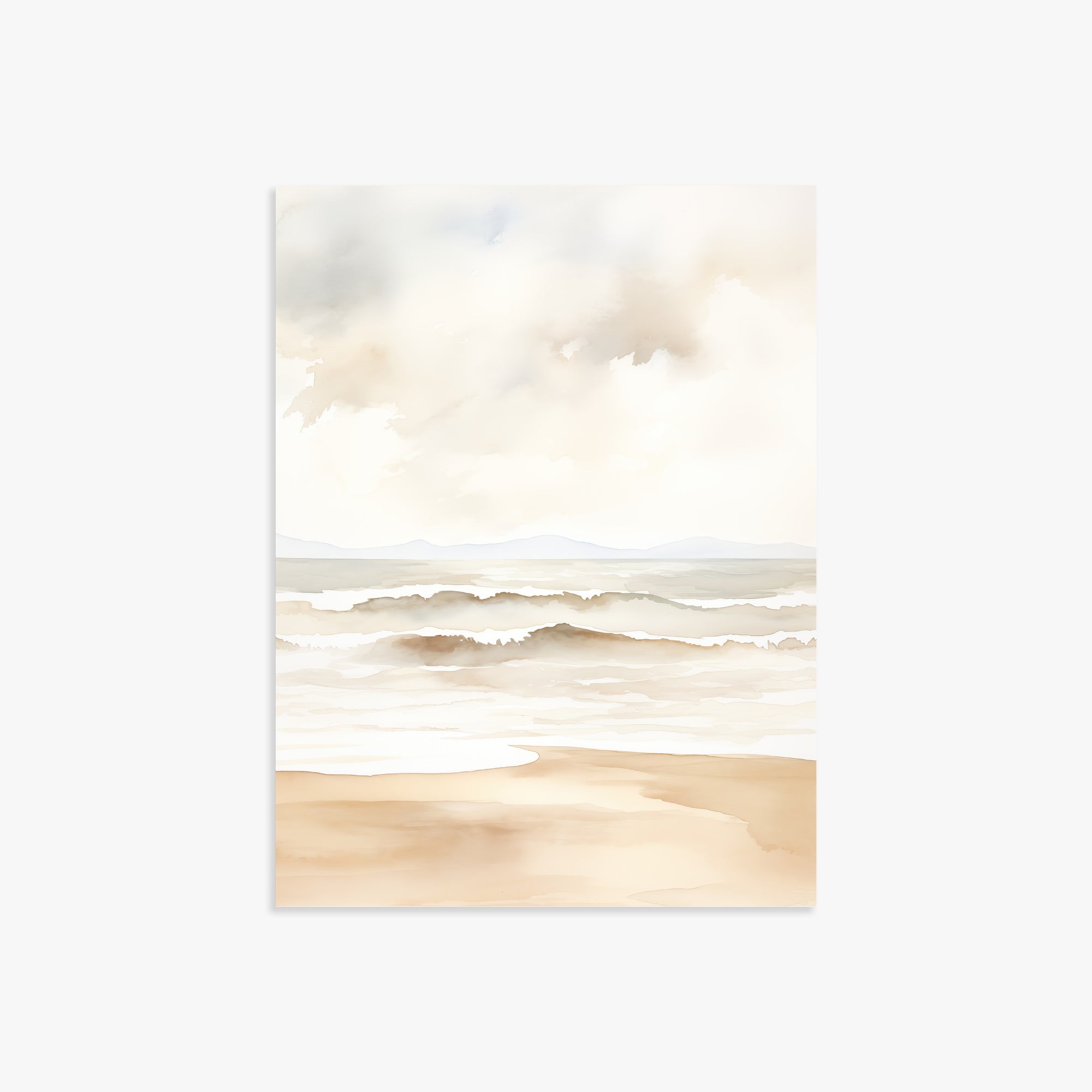 Serenity Shore, 30x40cm Poster Unframed