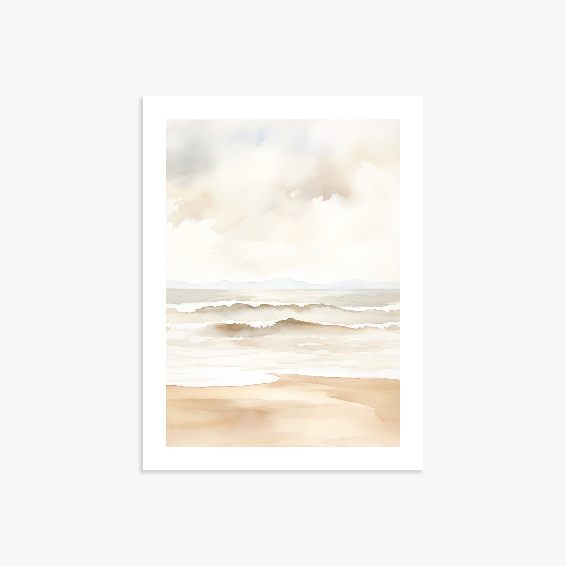 Serenity Shore, 30x40cm Poster Unframed