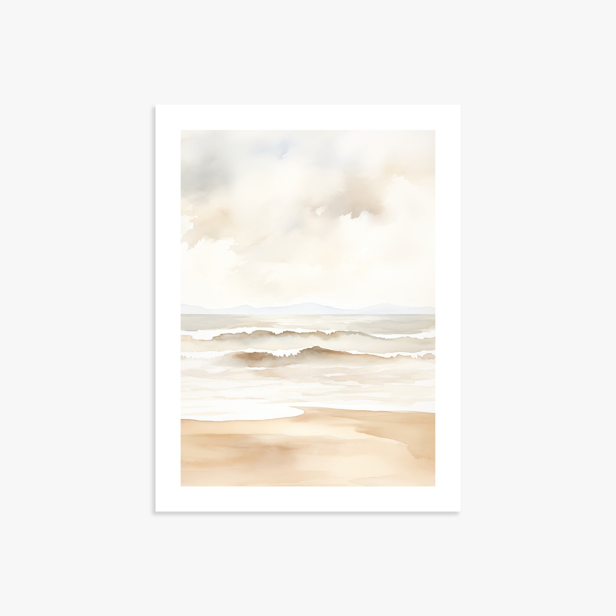 Serenity Shore, 30x40cm Poster Unframed