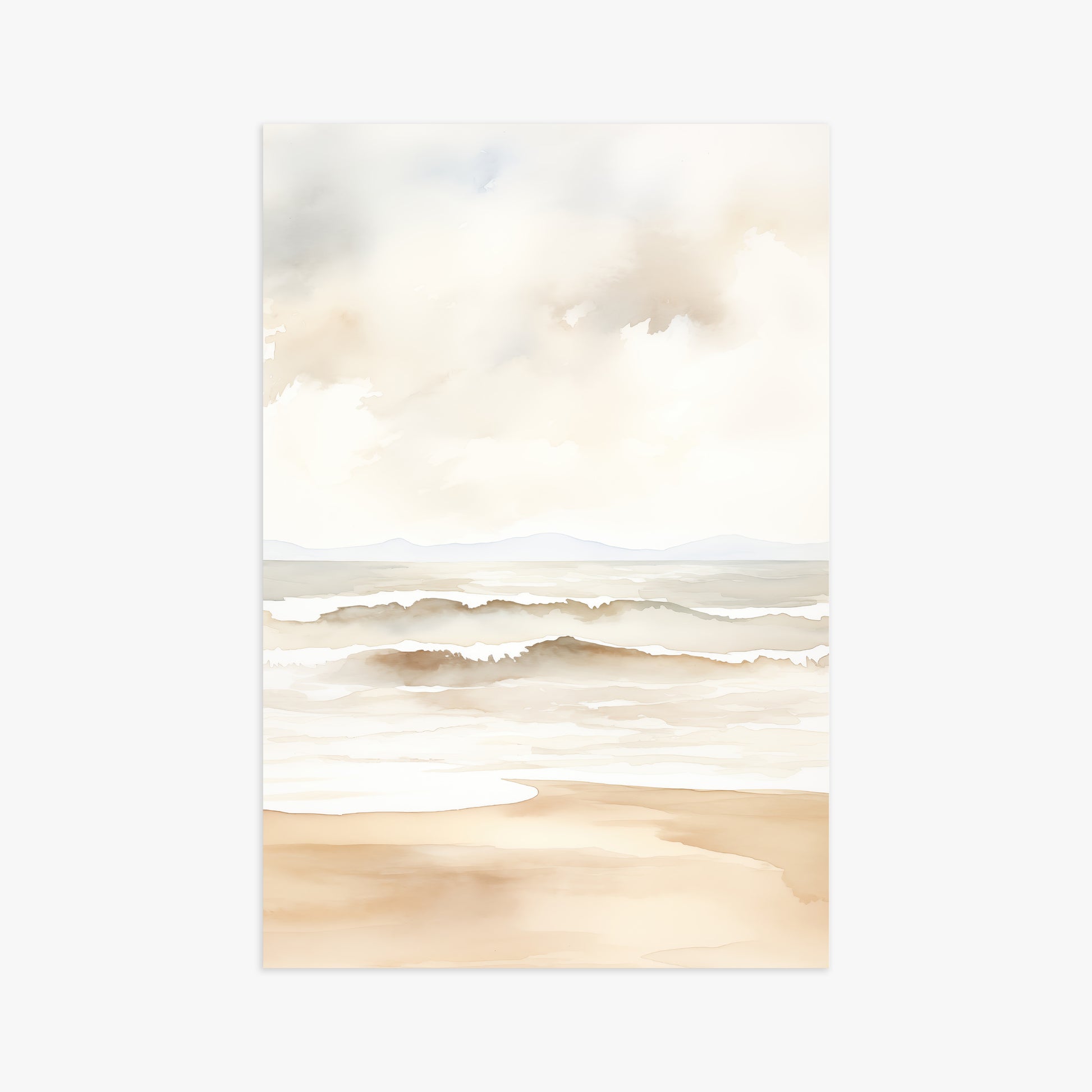 Serenity Shore, 61x91cm Poster Unframed