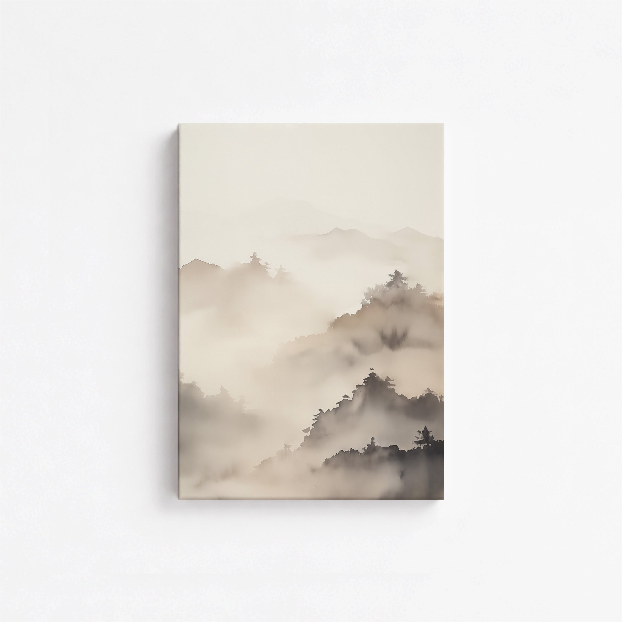 Foggy Ridge Panorama