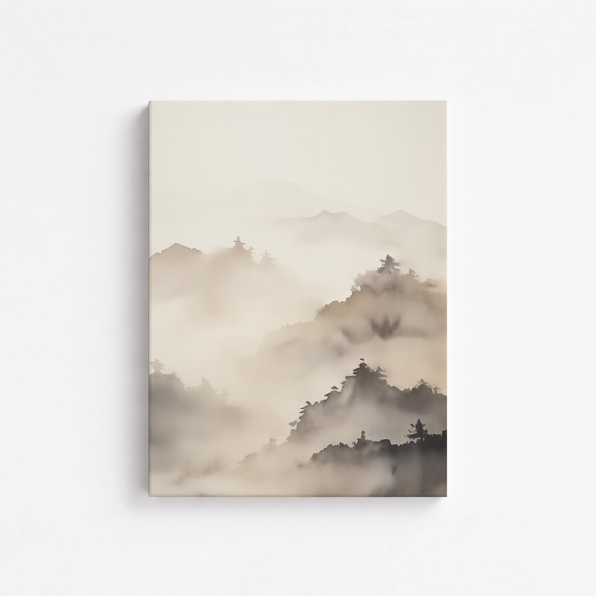 Foggy Ridge Panorama