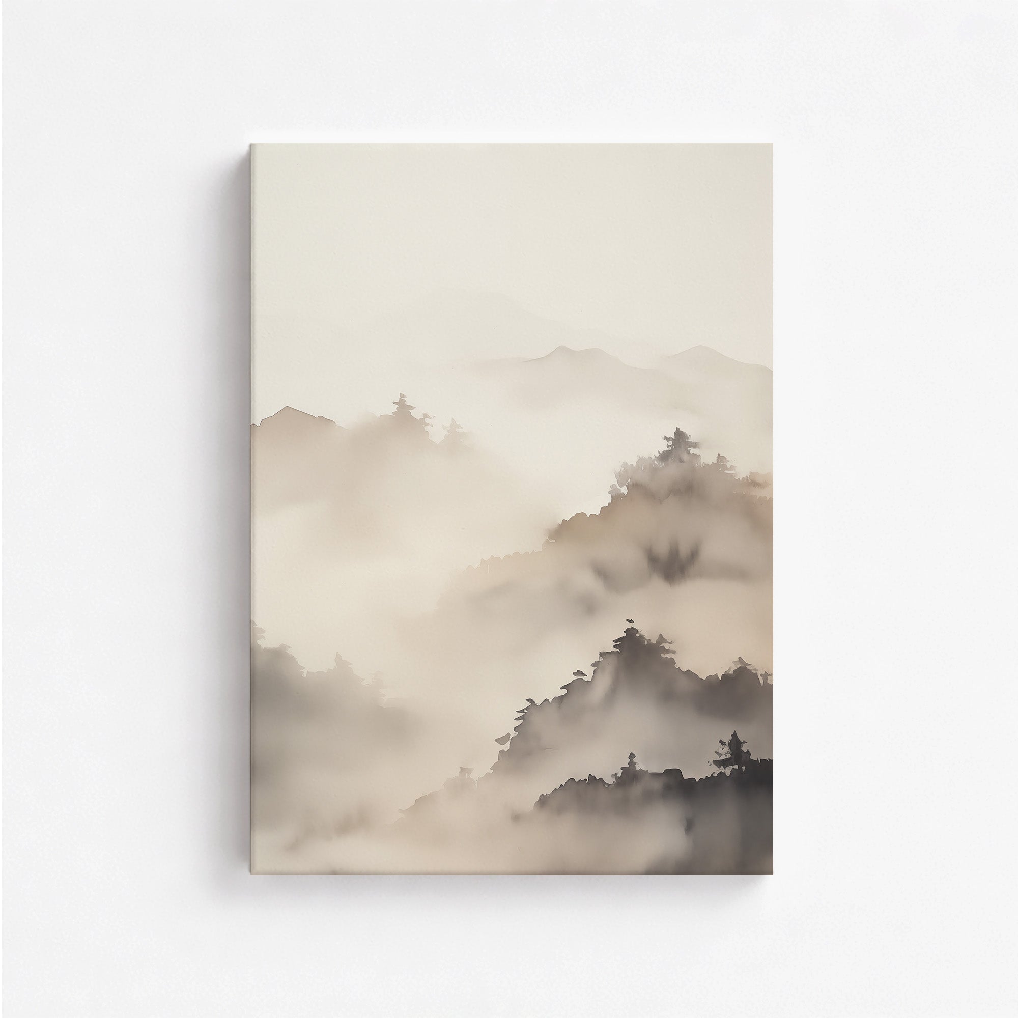 Foggy Ridge Panorama