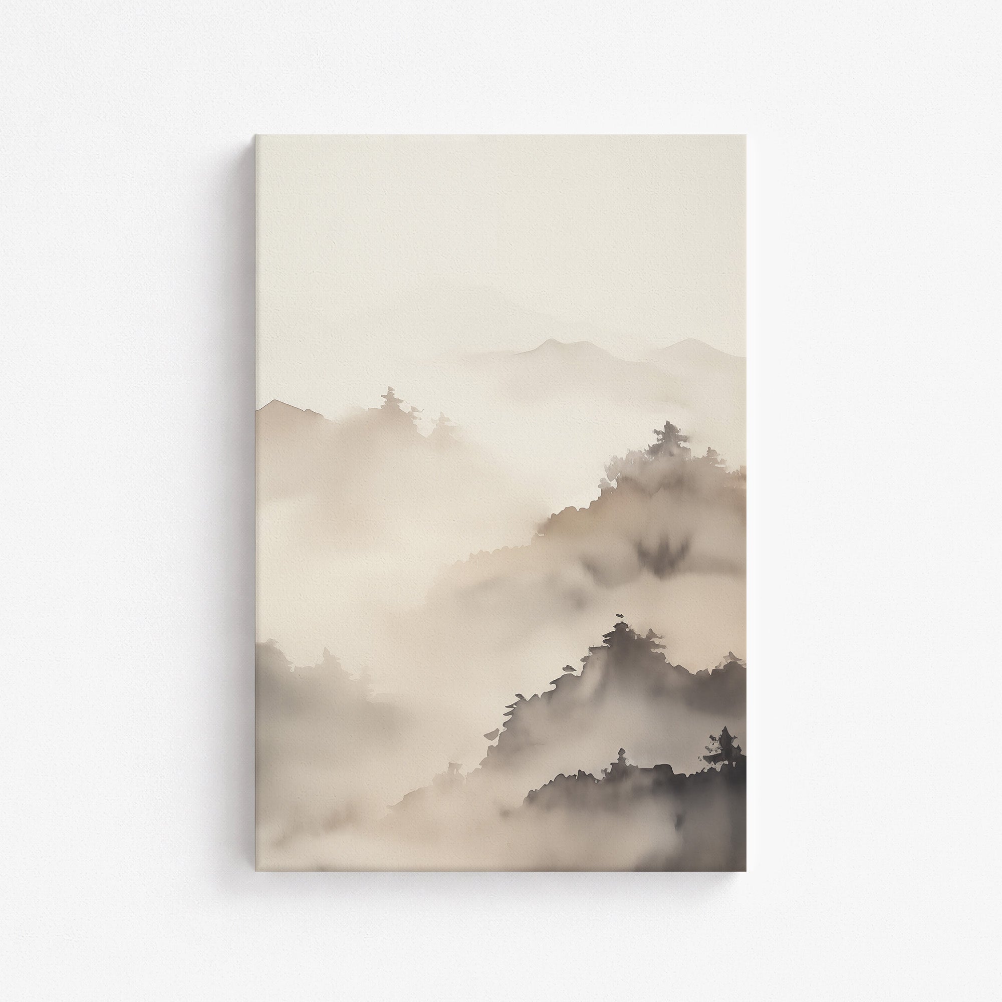 Foggy Ridge Panorama