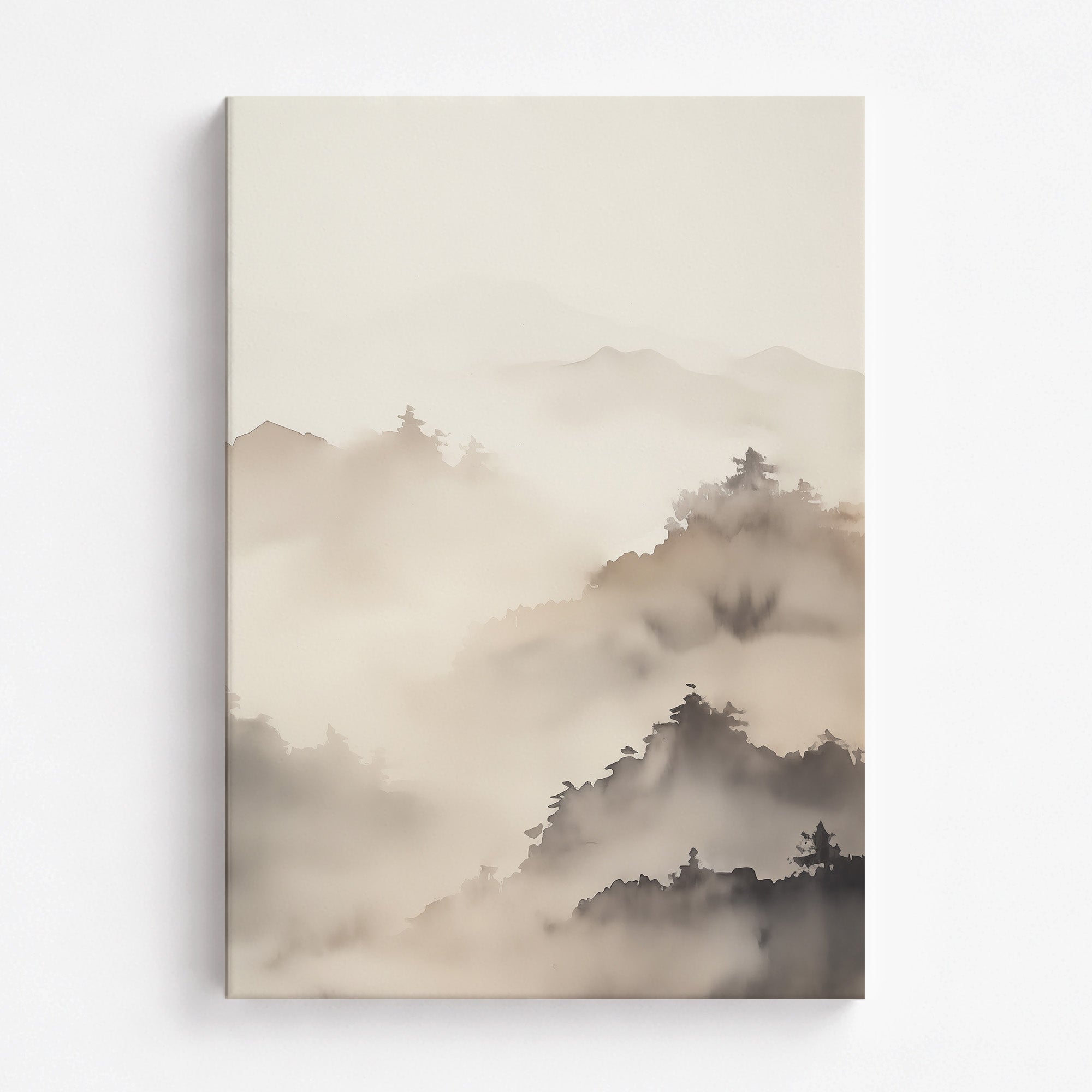 Foggy Ridge Panorama