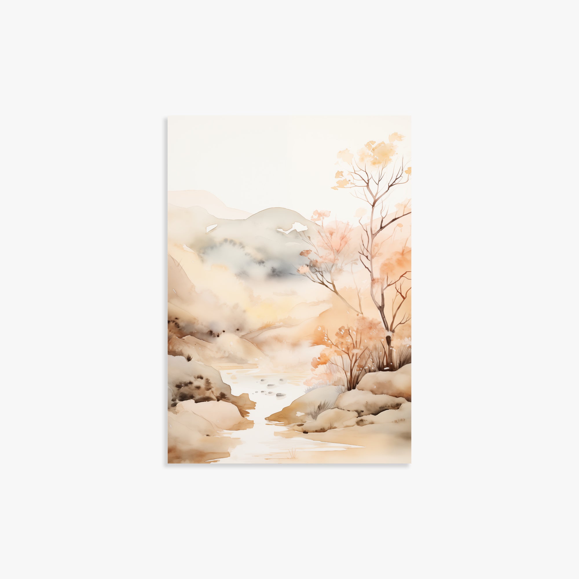 Whispering Creek, 21x30cm Poster Unframed