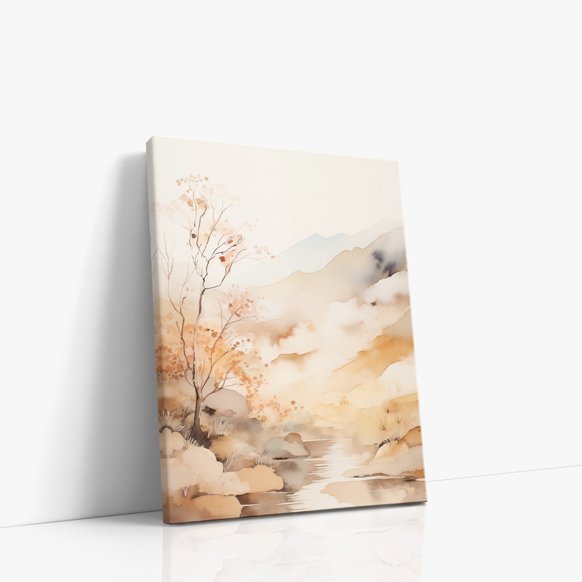 Rêve de ruisseau d'automne