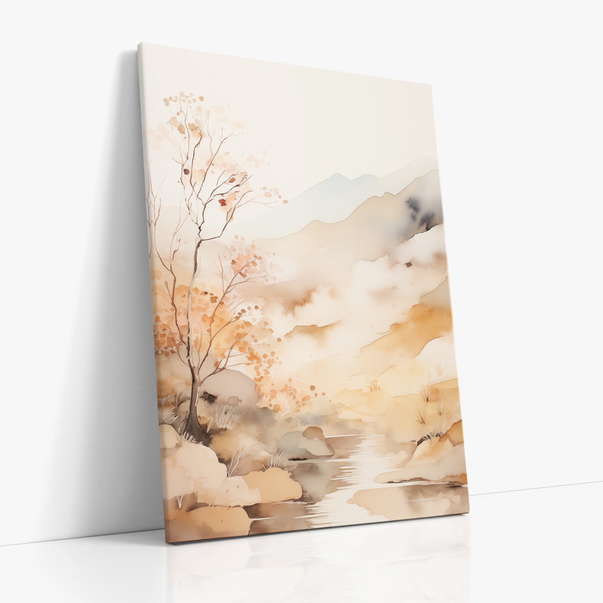 Rêve de ruisseau d'automne