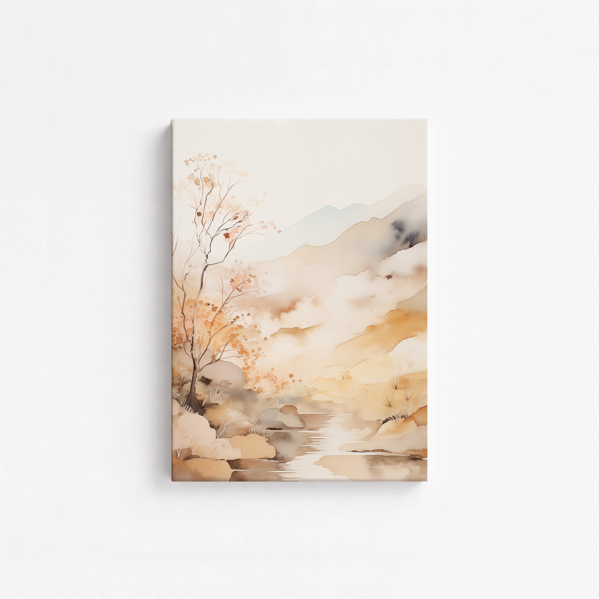 Rêve de ruisseau d'automne