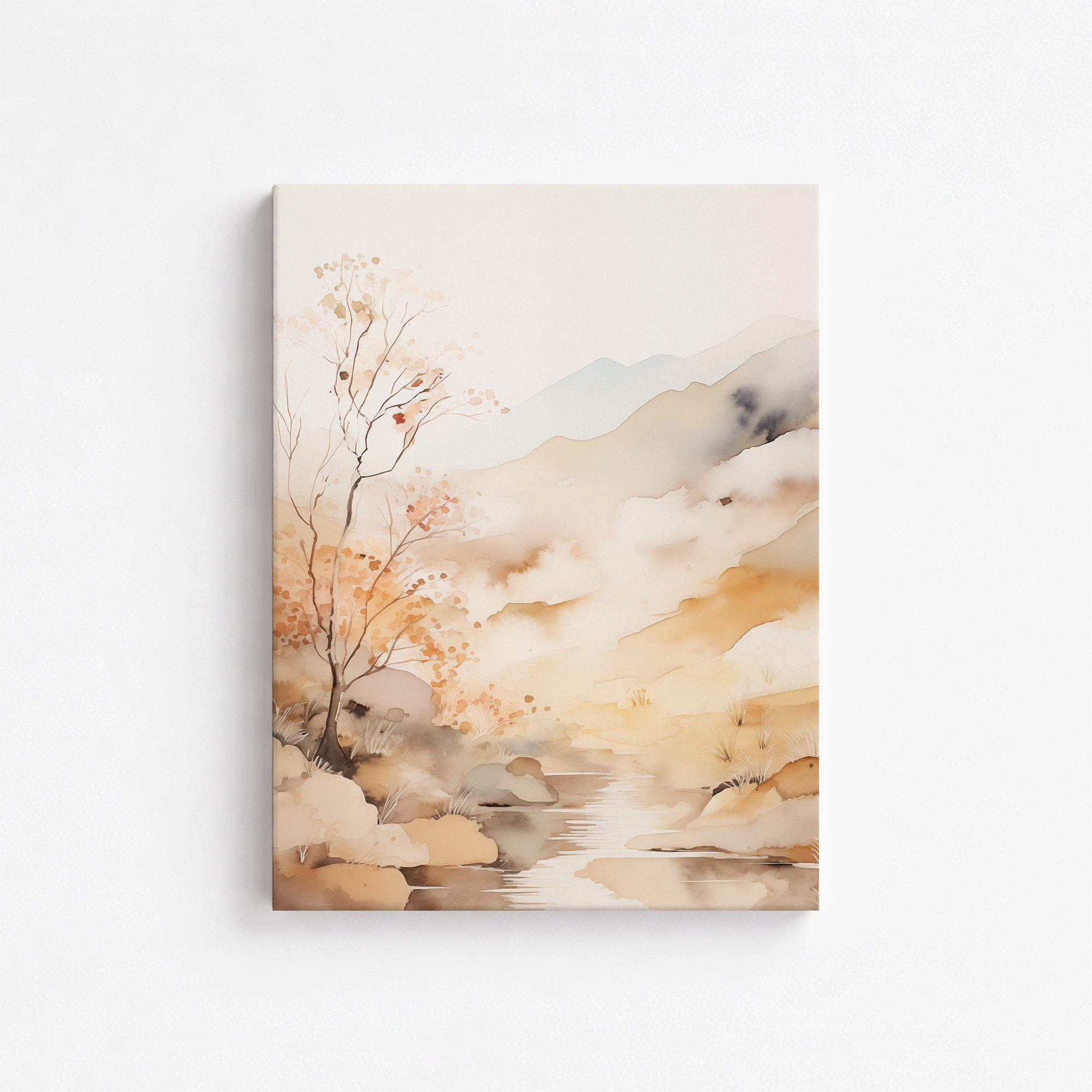 Rêve de ruisseau d'automne