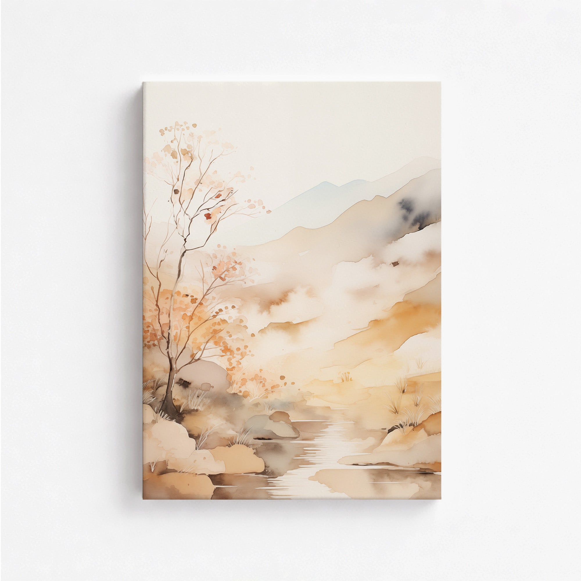 Rêve de ruisseau d'automne