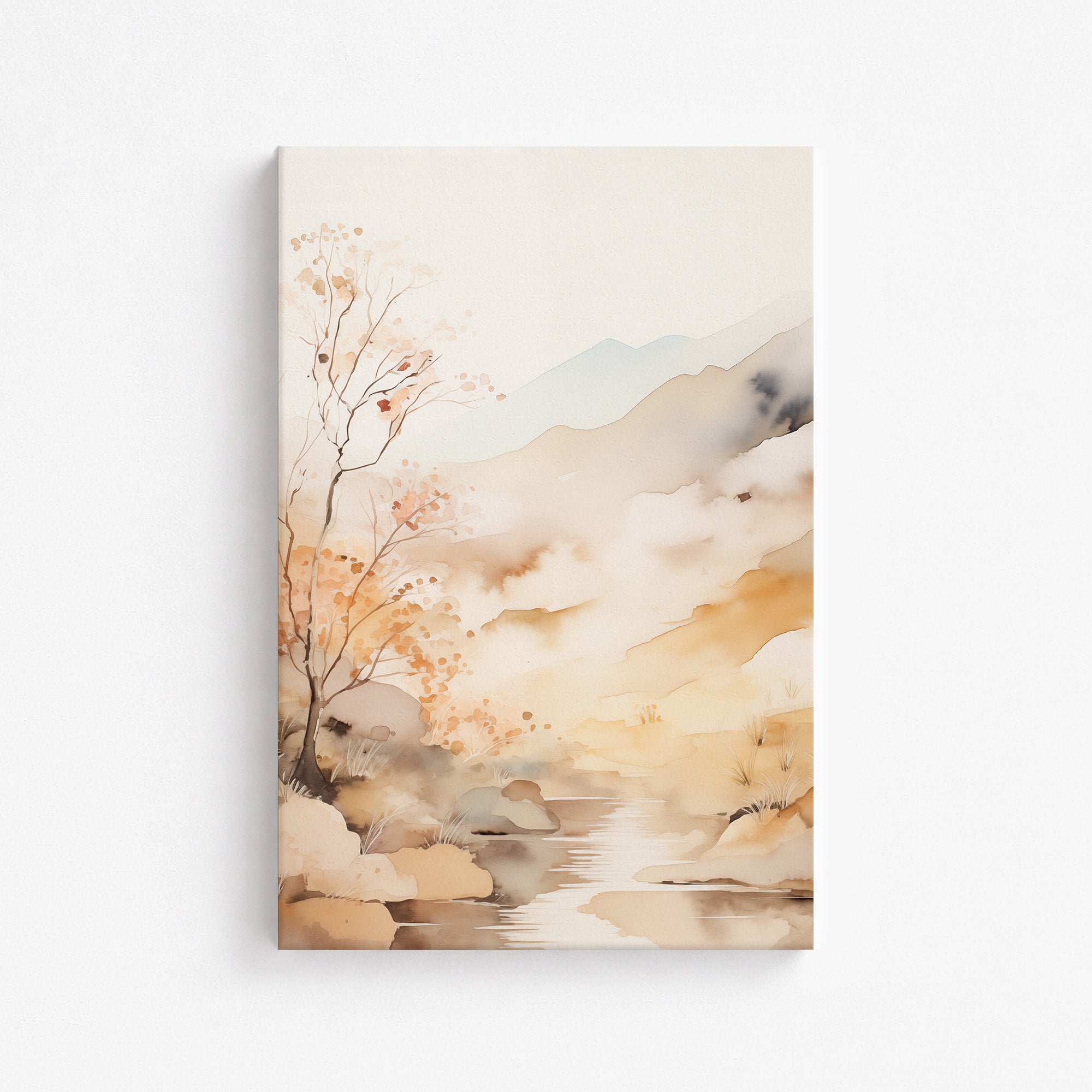 Rêve de ruisseau d'automne