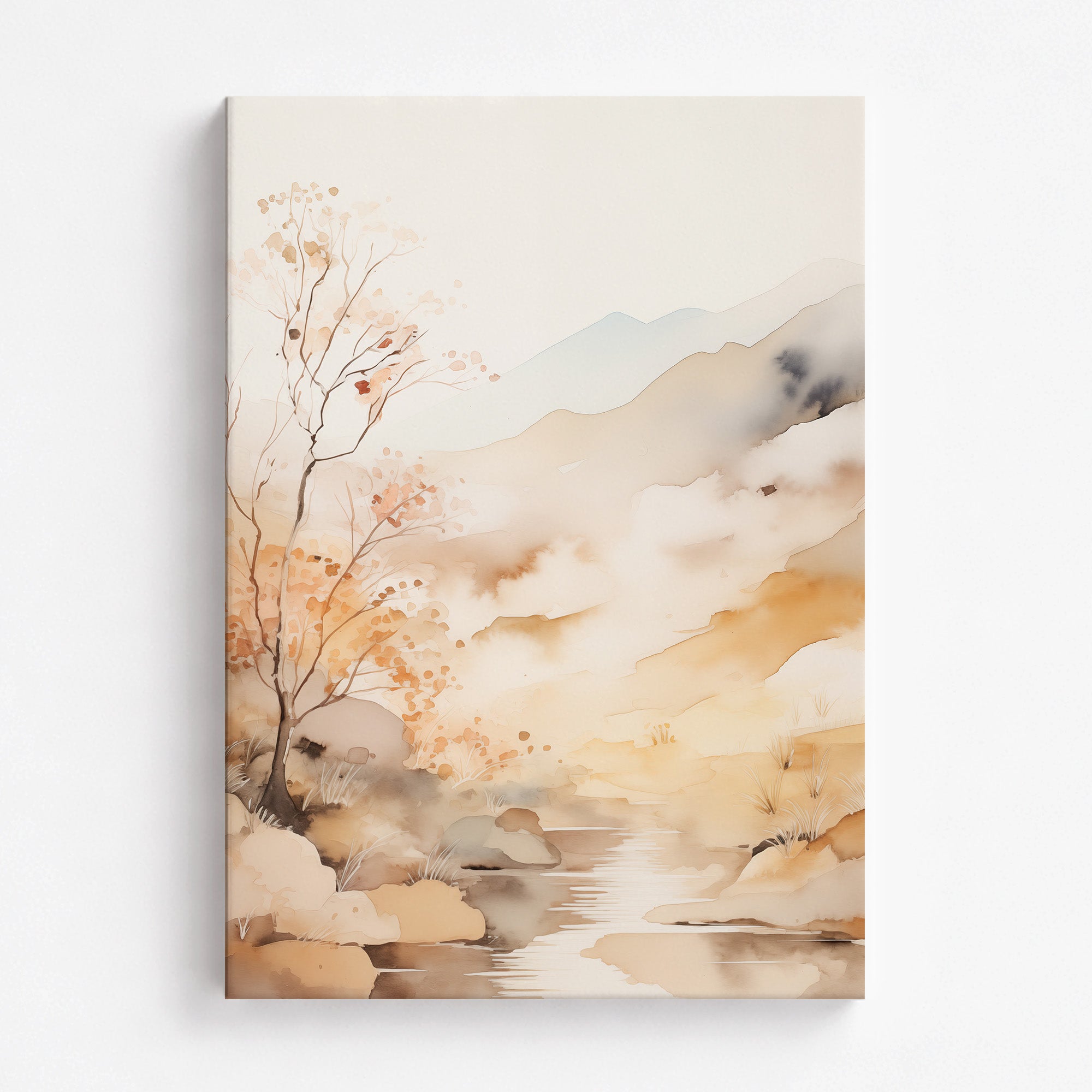Rêve de ruisseau d'automne