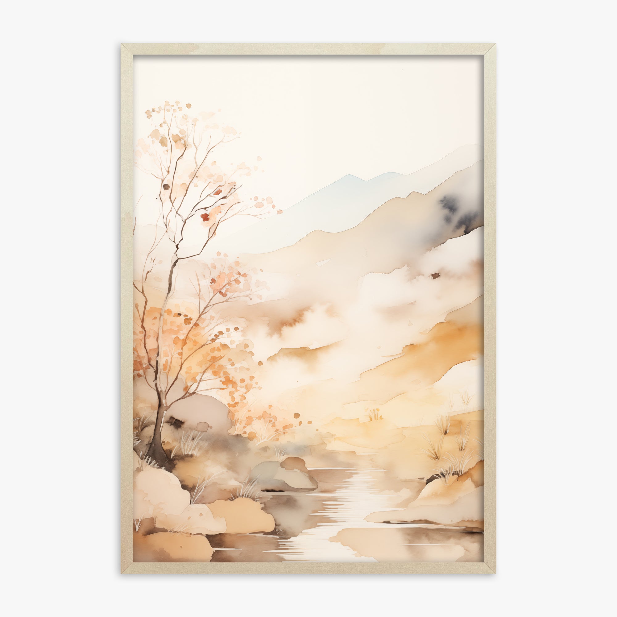 Sogno del ruscello d'autunno
