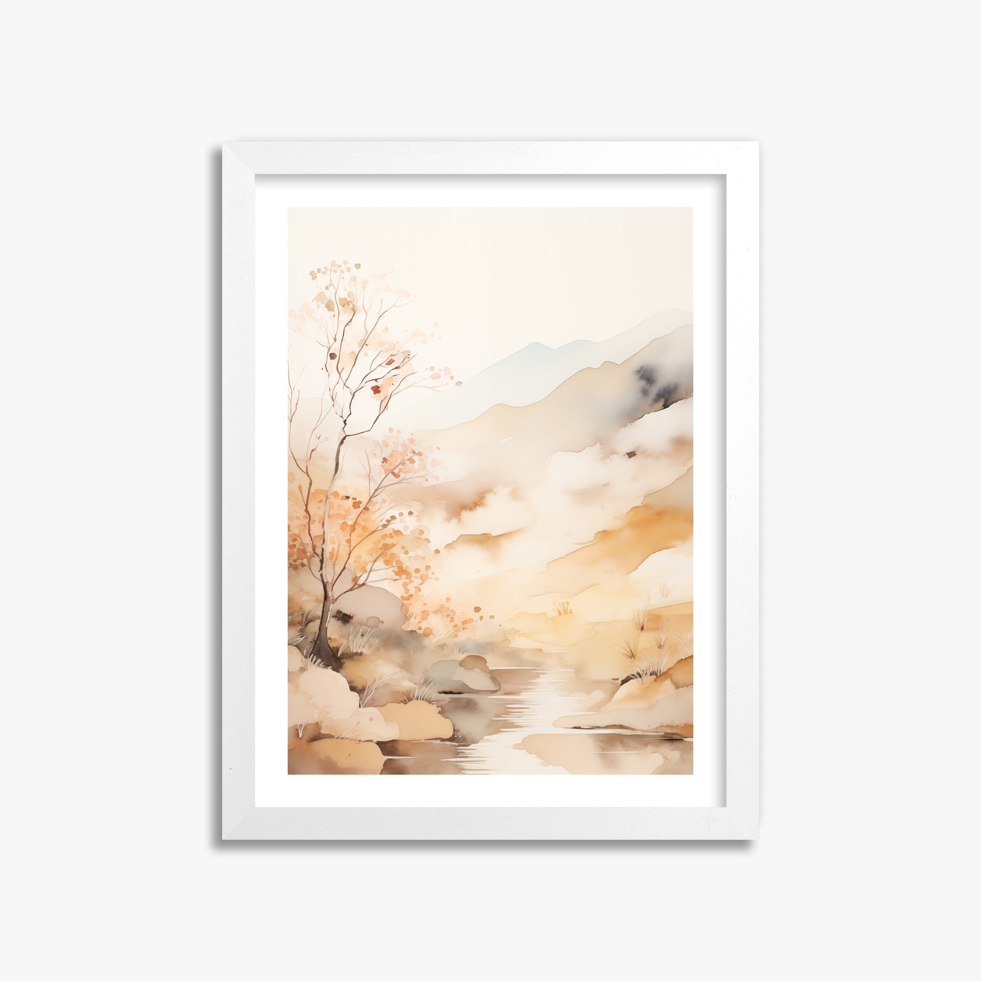 Sogno del ruscello d'autunno